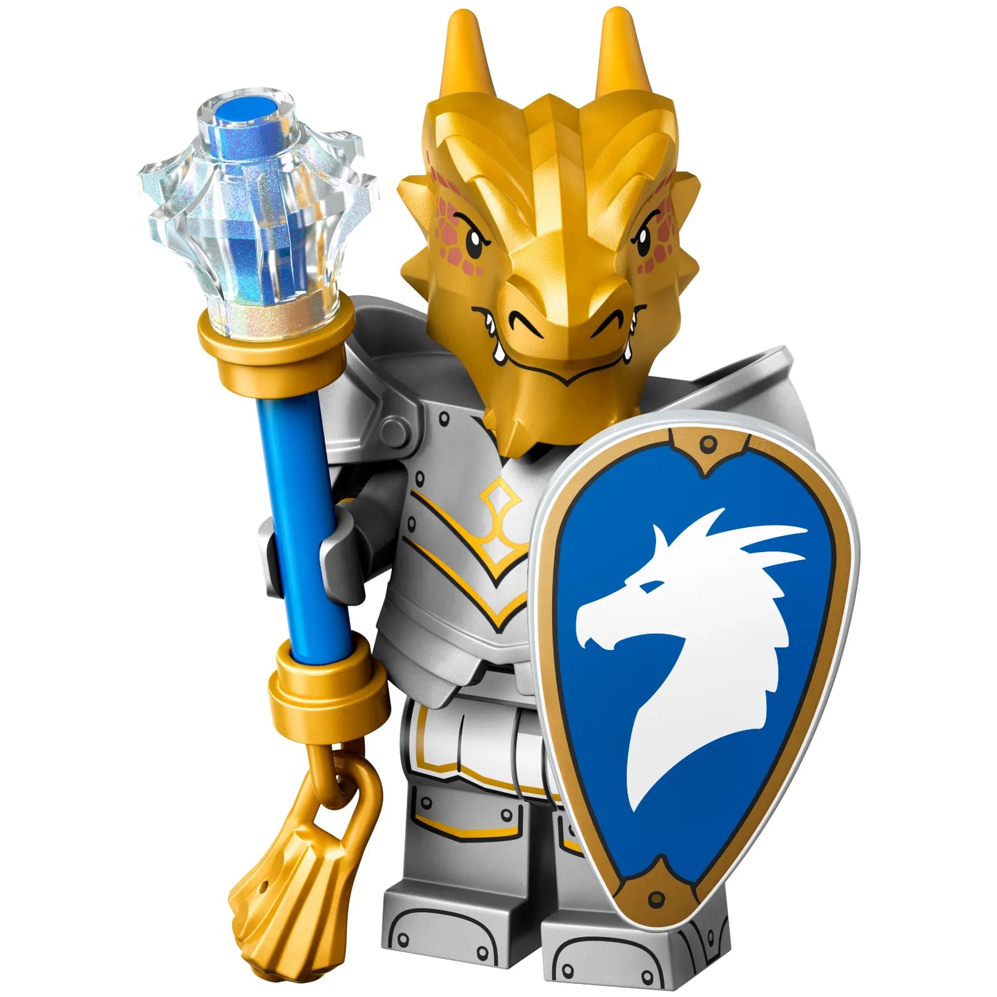 Set coldnd-4 - Dragonborn Paladin, Dungeons & Dragons (Complete Set with Stand and Accessories)