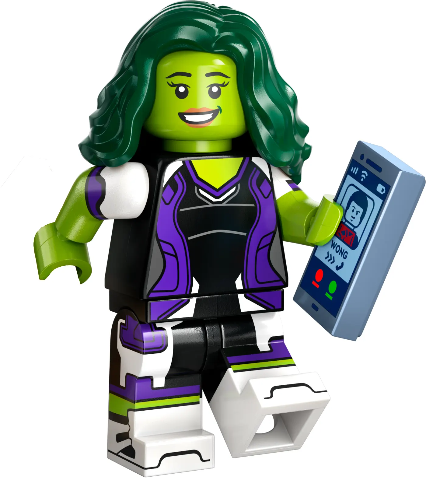 Set colmar2-5 - She-Hulk, Marvel Studios, Series 2 (Complete Set with Stand and Accessories)