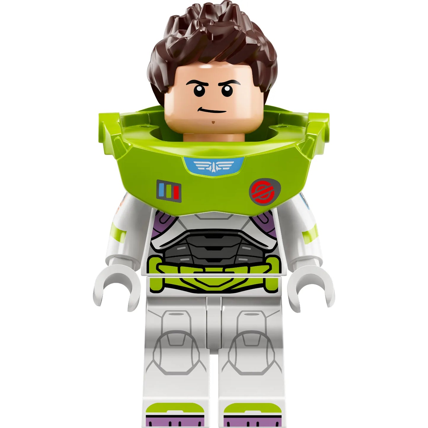 Minifigur dis070 - Buzz Lightyear - Star Command Suit, Haare