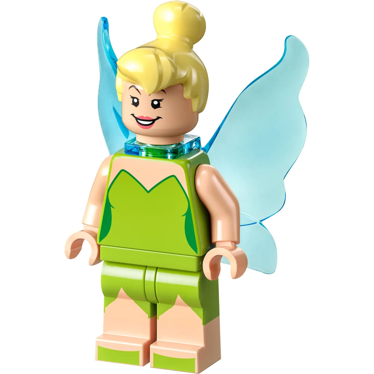 Minifig dis086 - Tinker Bell - Minifigure, Trans-Light Blue Butterfly Wings