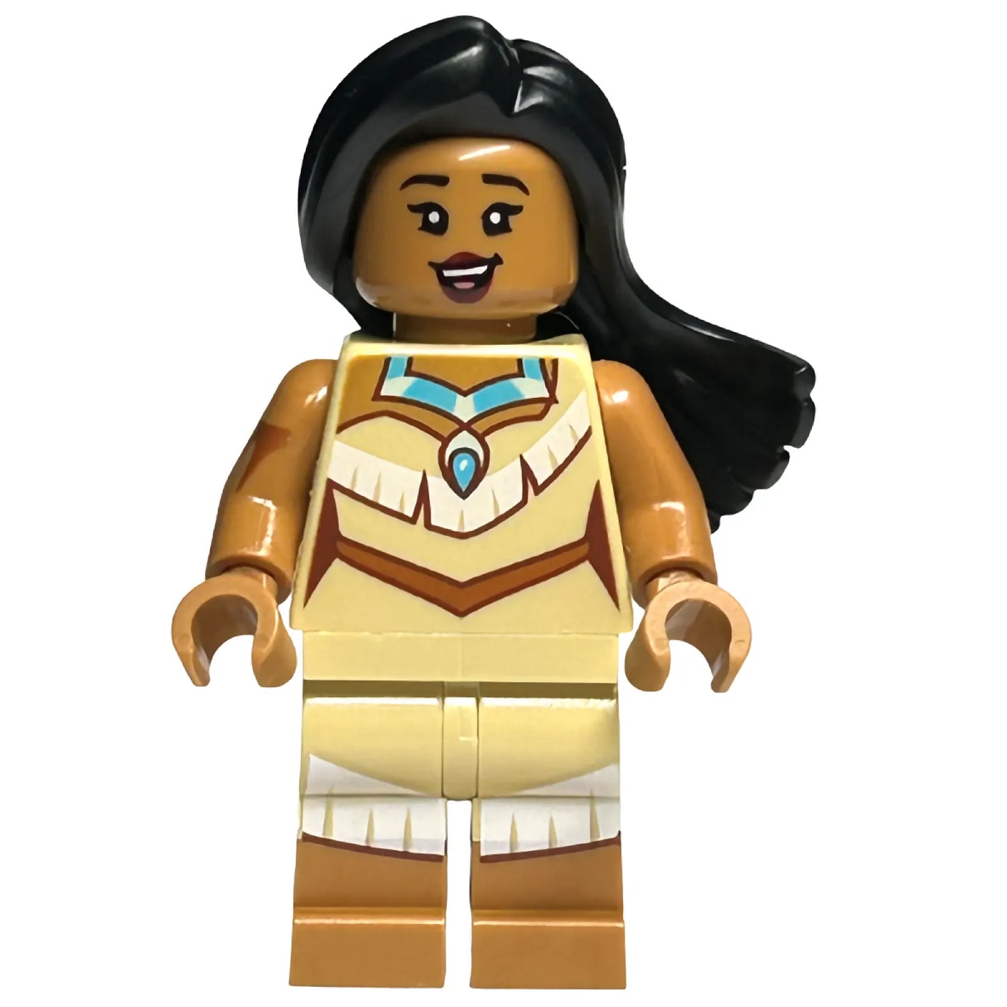 Minifig dis103 - Pocahontas, Disney 100 (Minifigure Only without Stand and Accessories)