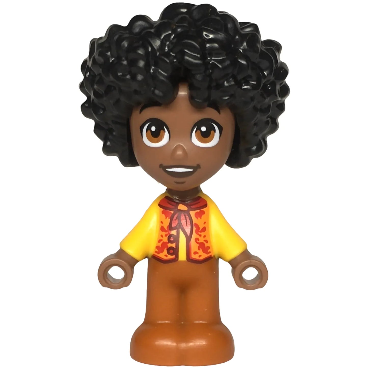 Minifig dis166 - Antonio - Micro Doll, Medium Brown