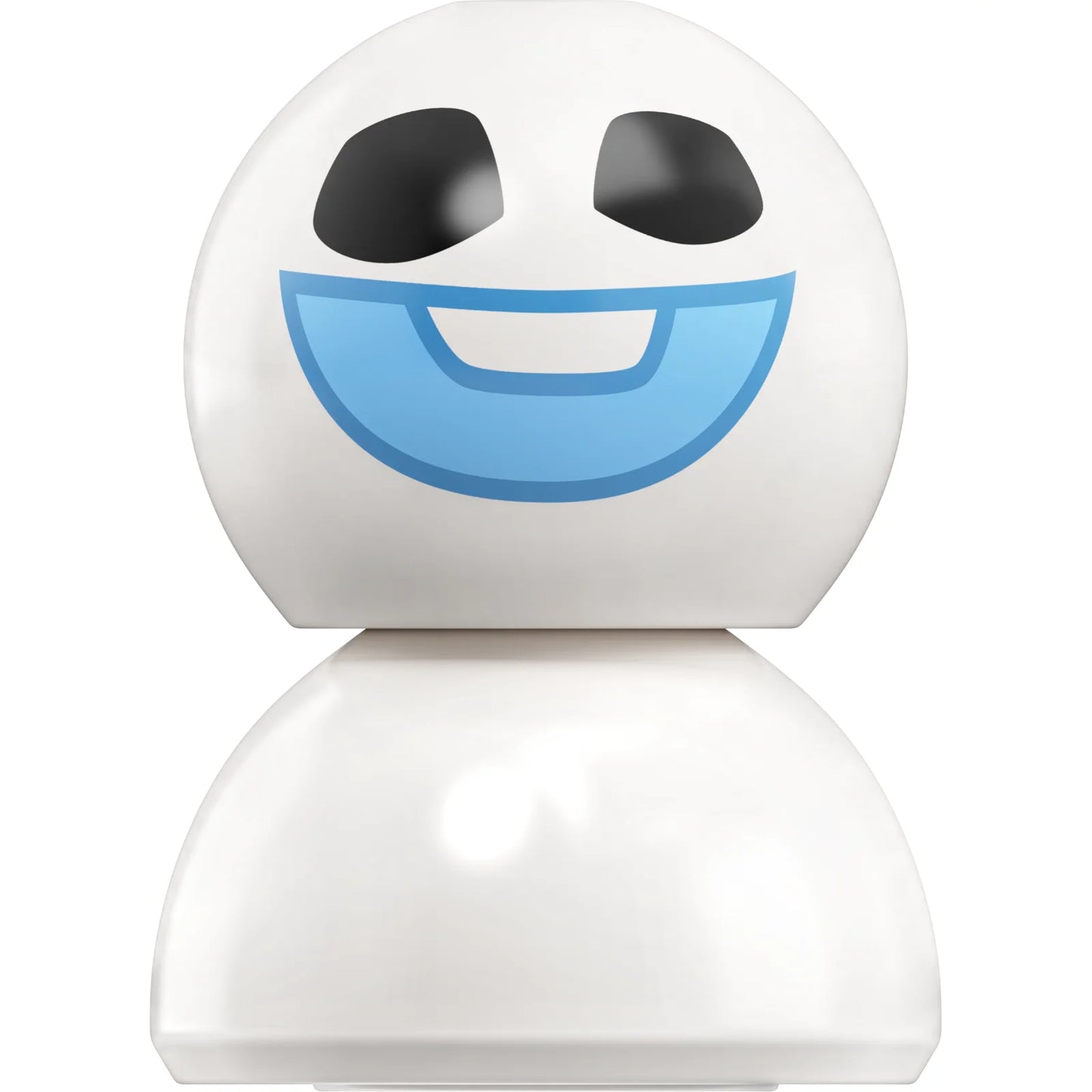 Minifigur dp139 - Snowgie - Leuchtend hellblaues Lächeln, gewölbter Körper