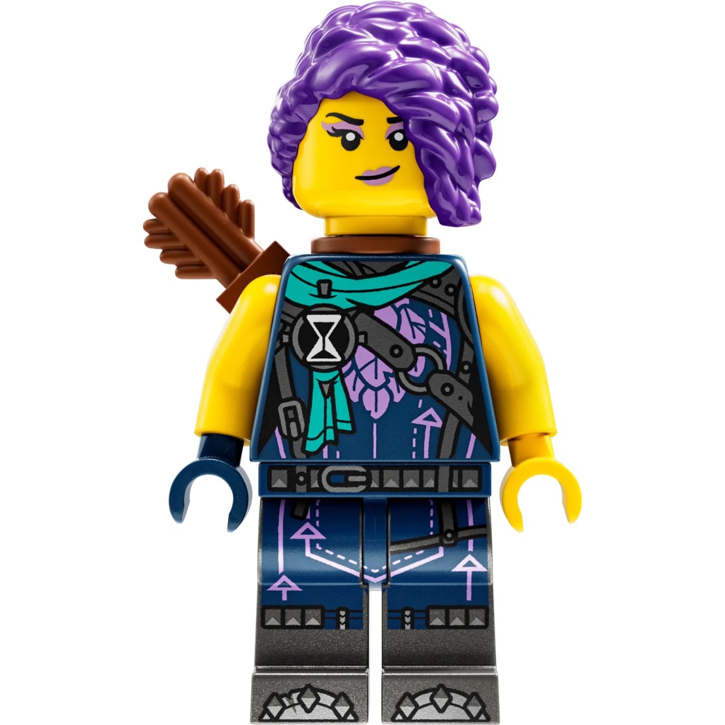 Minifig drm015 - Zoey - Reddish Brown Arrow Quiver