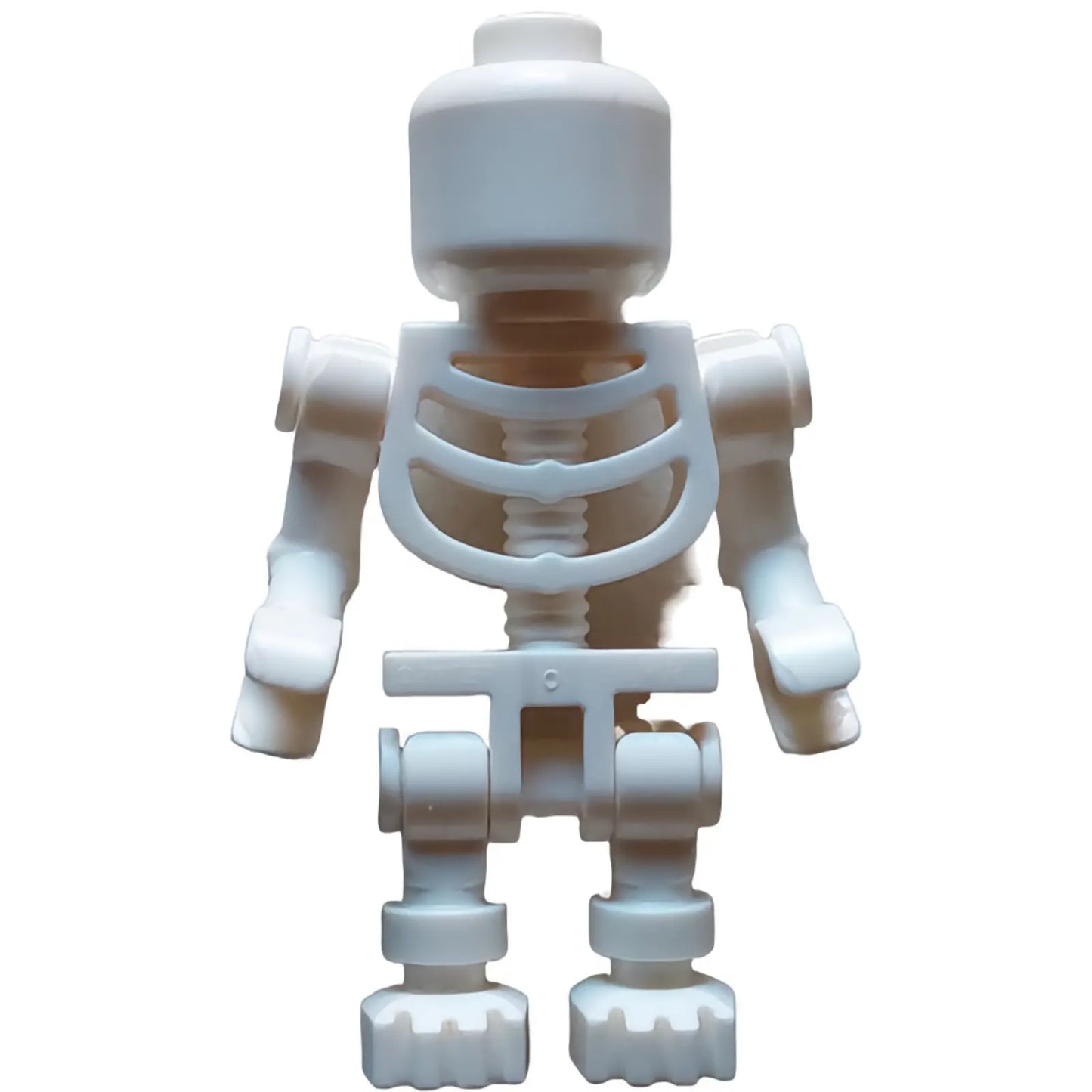 Minifig gen172 - Skeleton - Plain Head, Bent Arms