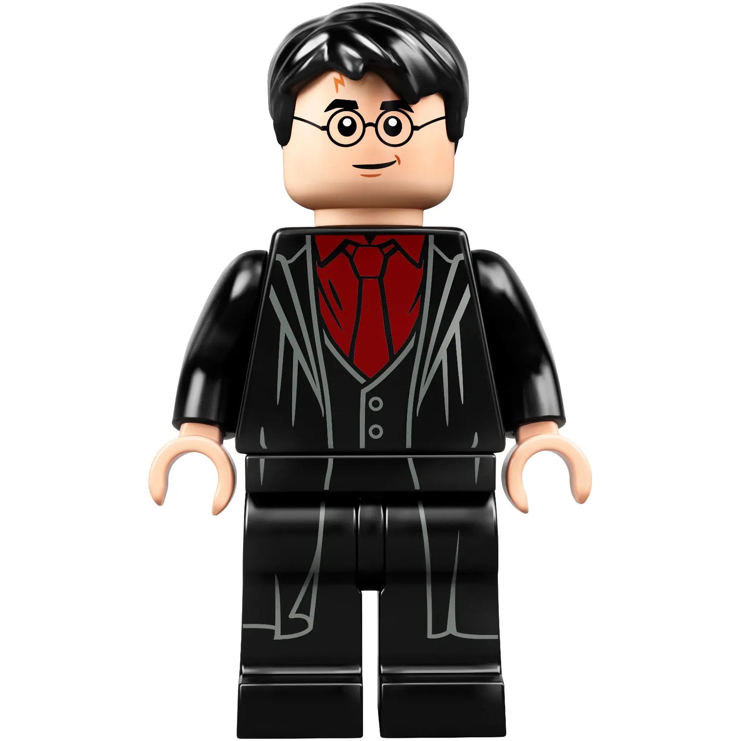 Minifig hp232 - Harry Potter - Dark Red Shirt and Tie, Black Robe