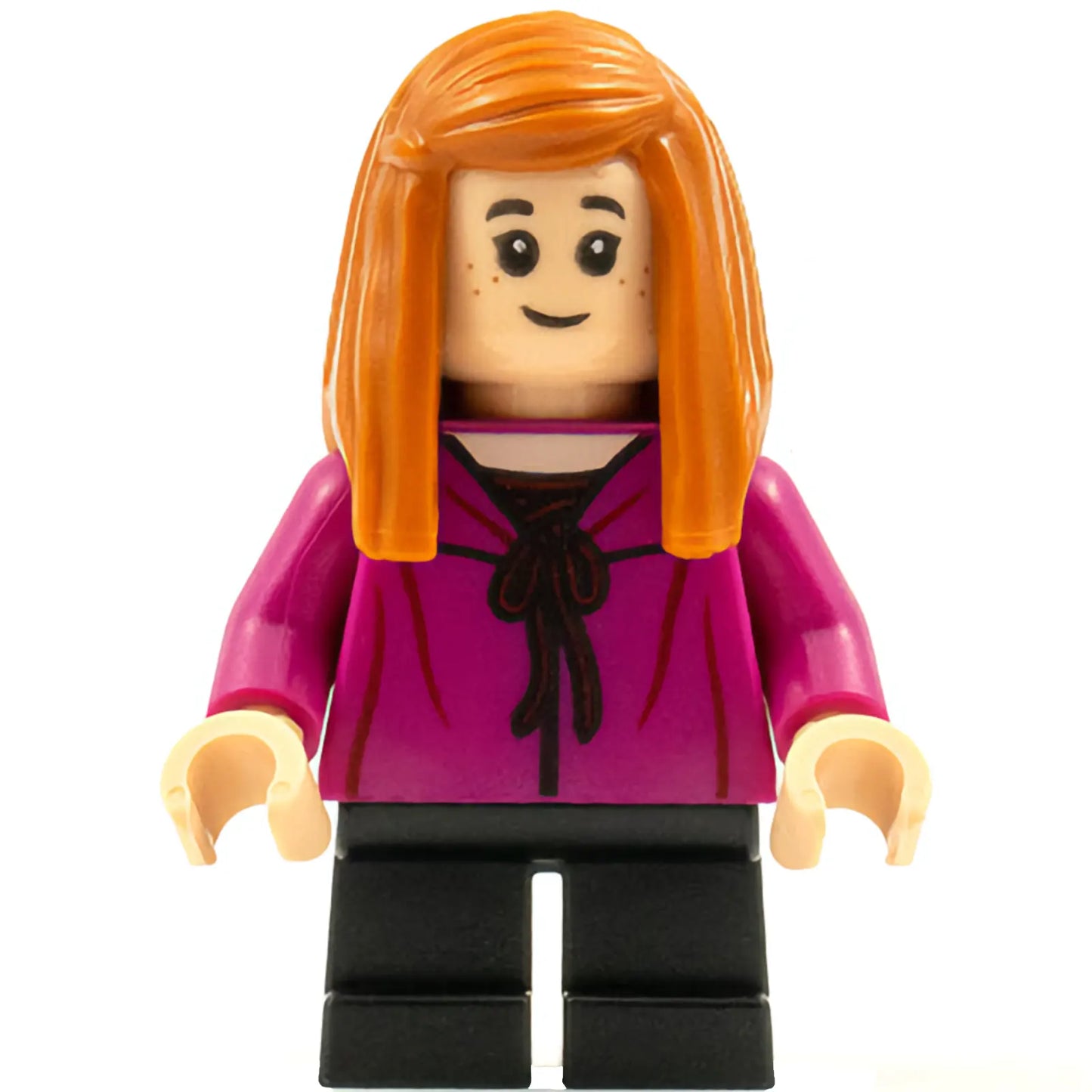 Minifigur hp249 – Ginny Weasley – Magenta-Shirt