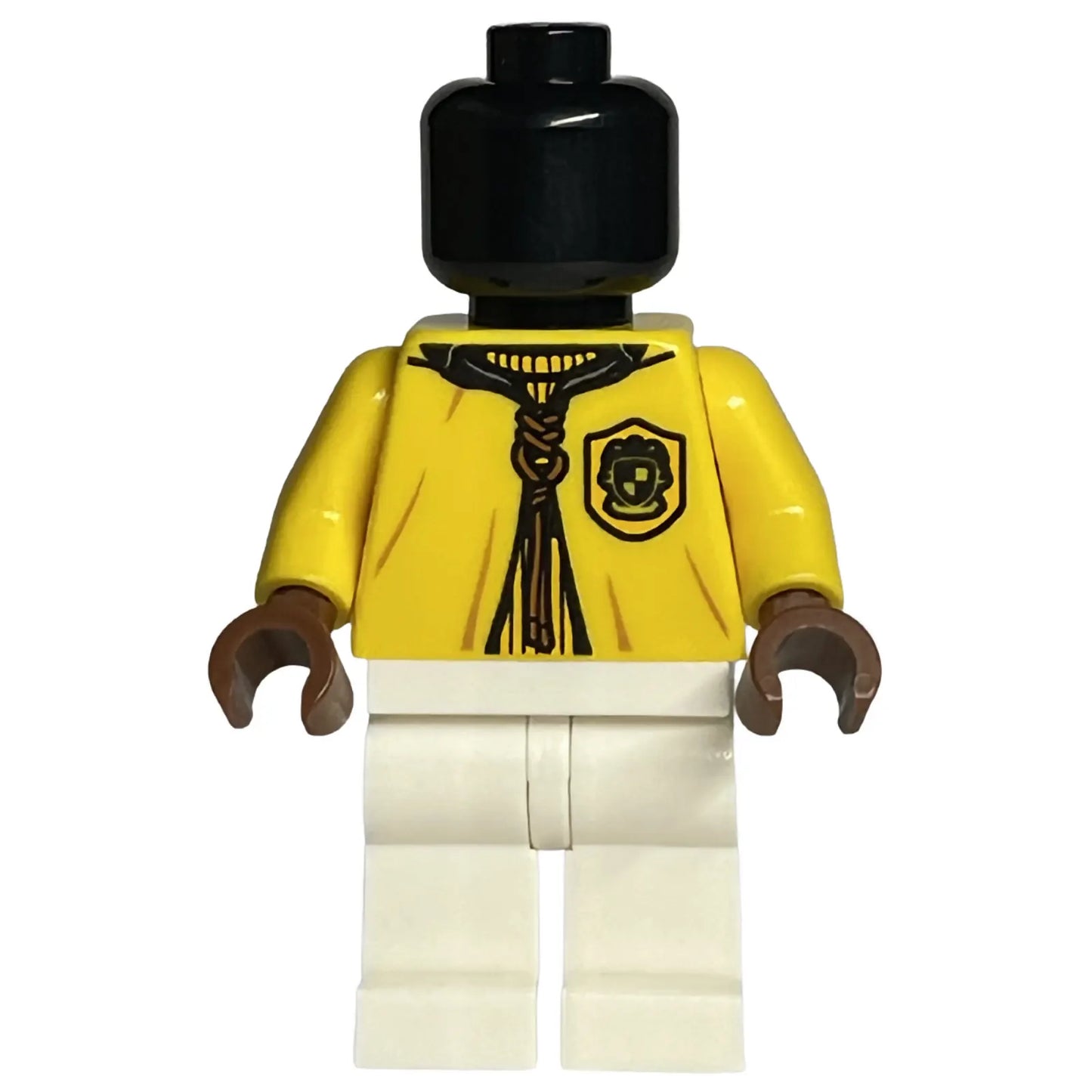 Minifigur hp258 - Schaufensterpuppe - Gelbe Quidditchrobe, Hufflepuff-Wappen