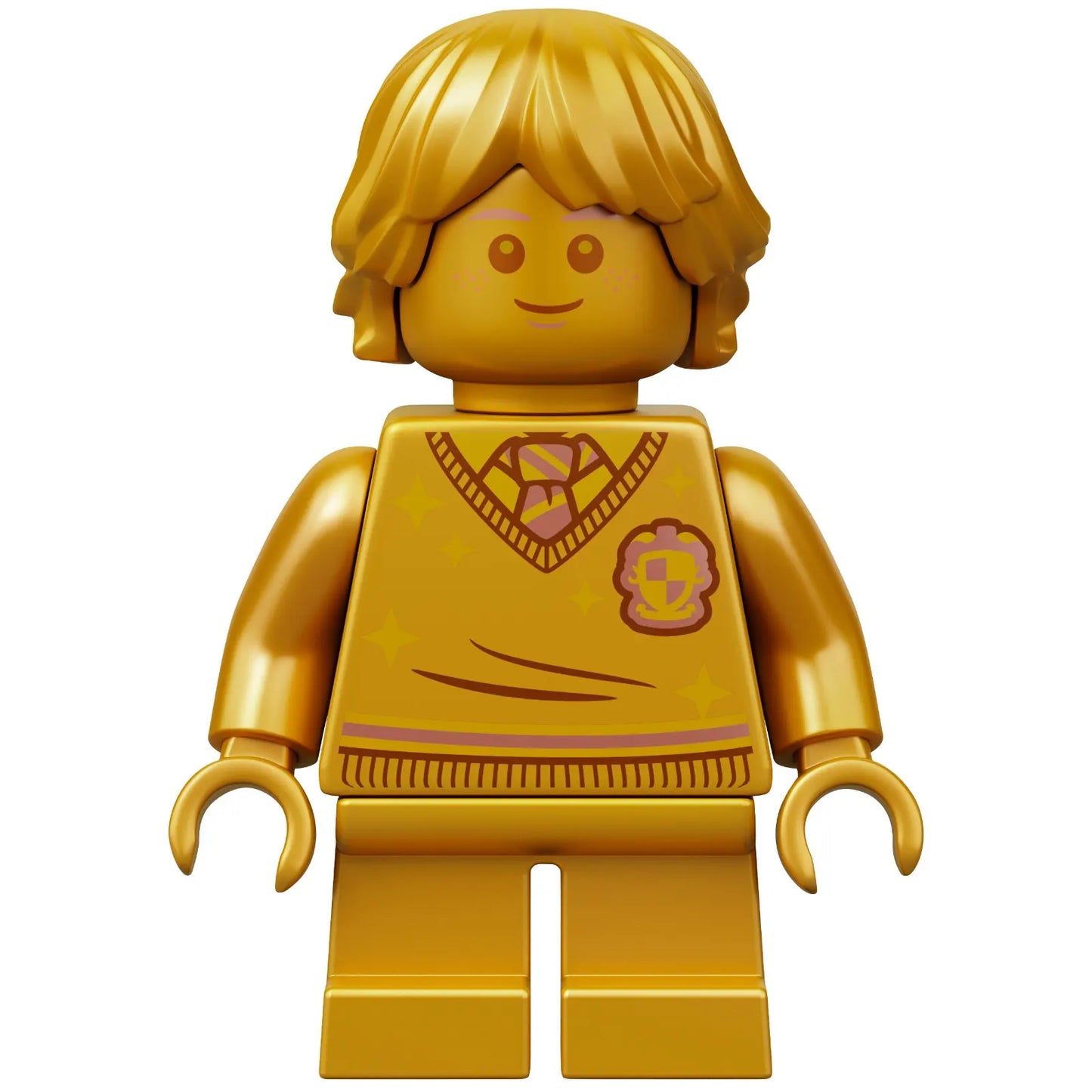 Minifig hp294 - Ron Weasley - 20th Anniversary Pearl Gold