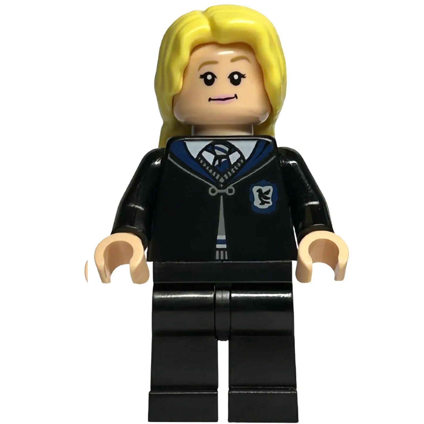 Minifigur hp403 - Luna Lovegood - Schwarzes Ravenclaw-Gewand und Beine