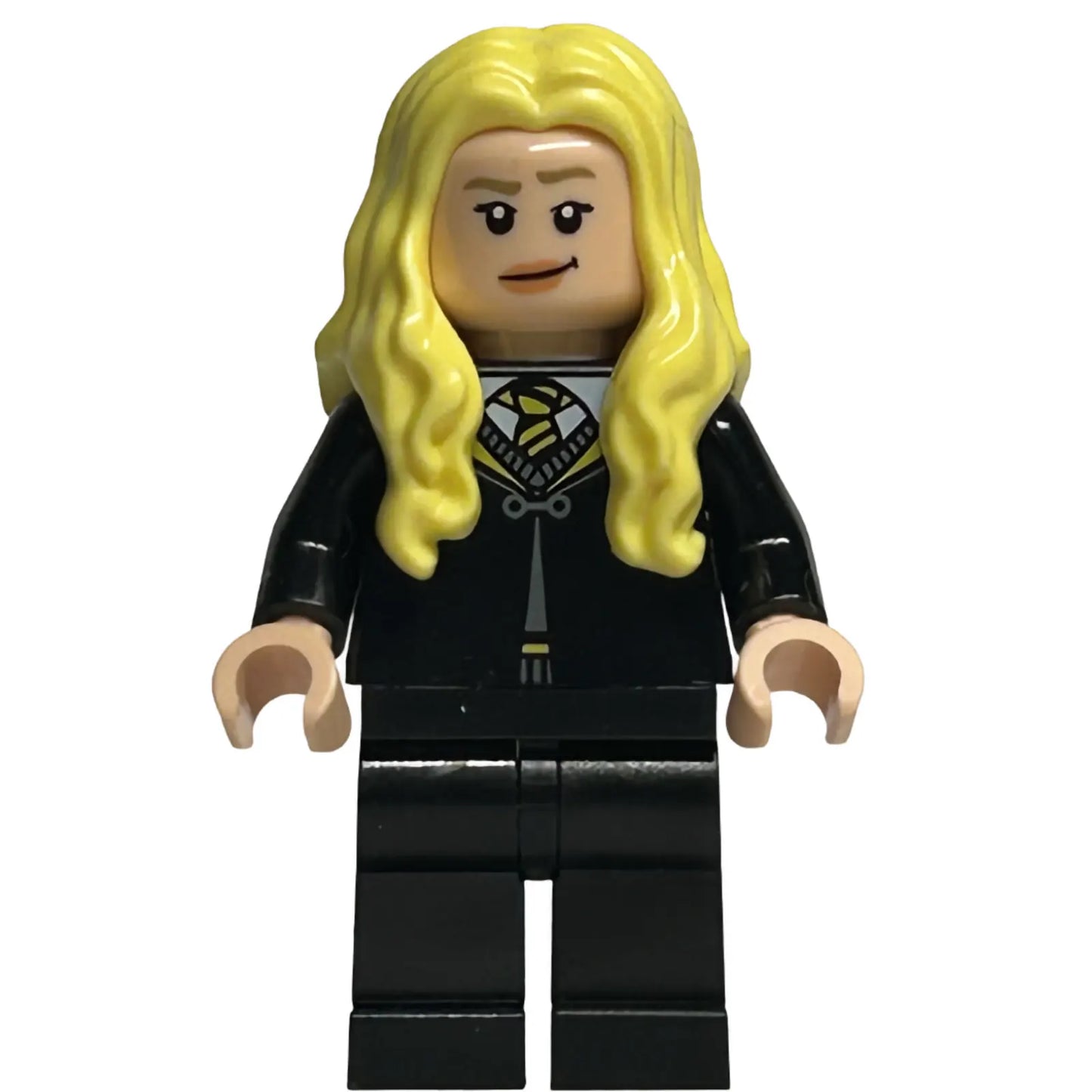Minifig hp407 - Hannah Abbott - Black Hufflepuff Robe and Legs