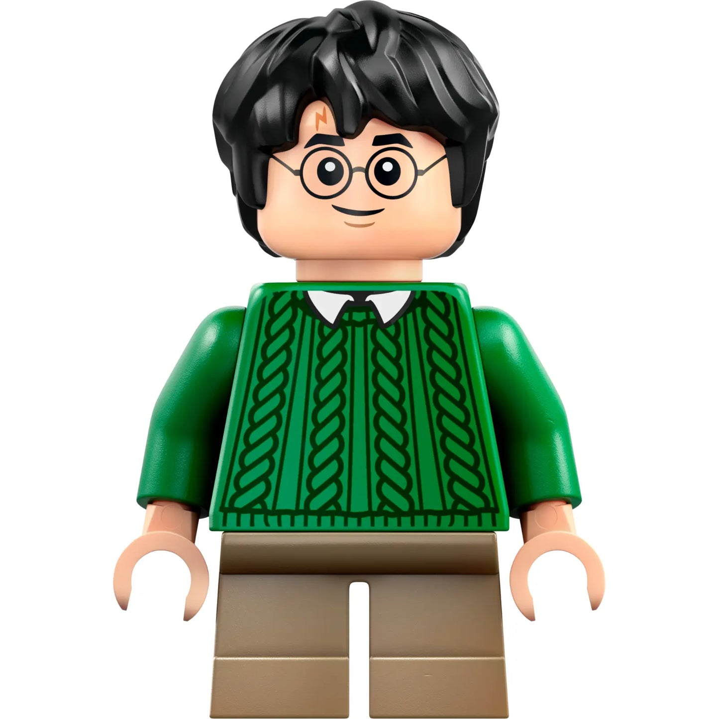 Minifig hp475 - Harry Potter - Green Sweater, Dark Tan Short Legs