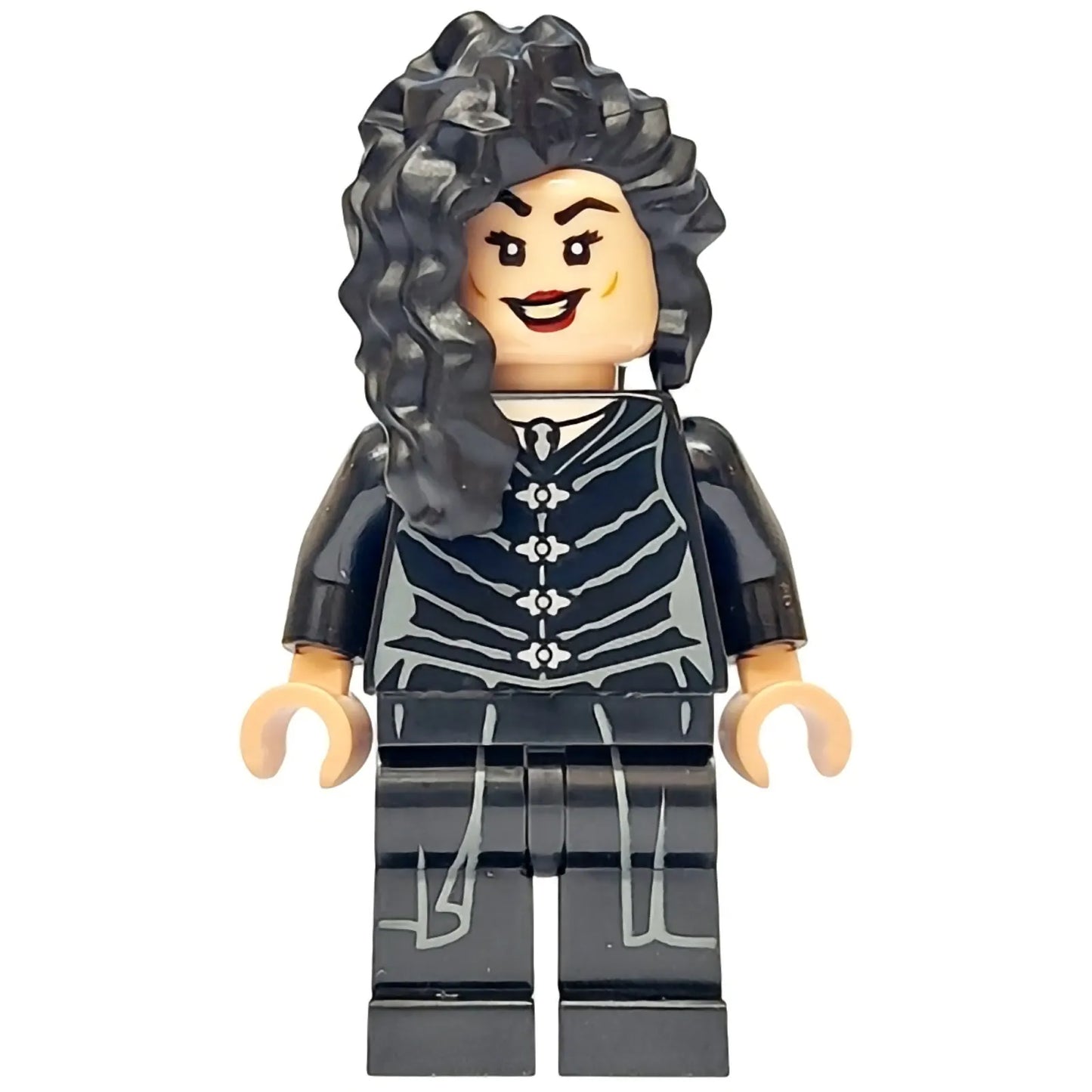 Minifig hp533 - Bellatrix Lestrange - Black Robe, Printed Legs