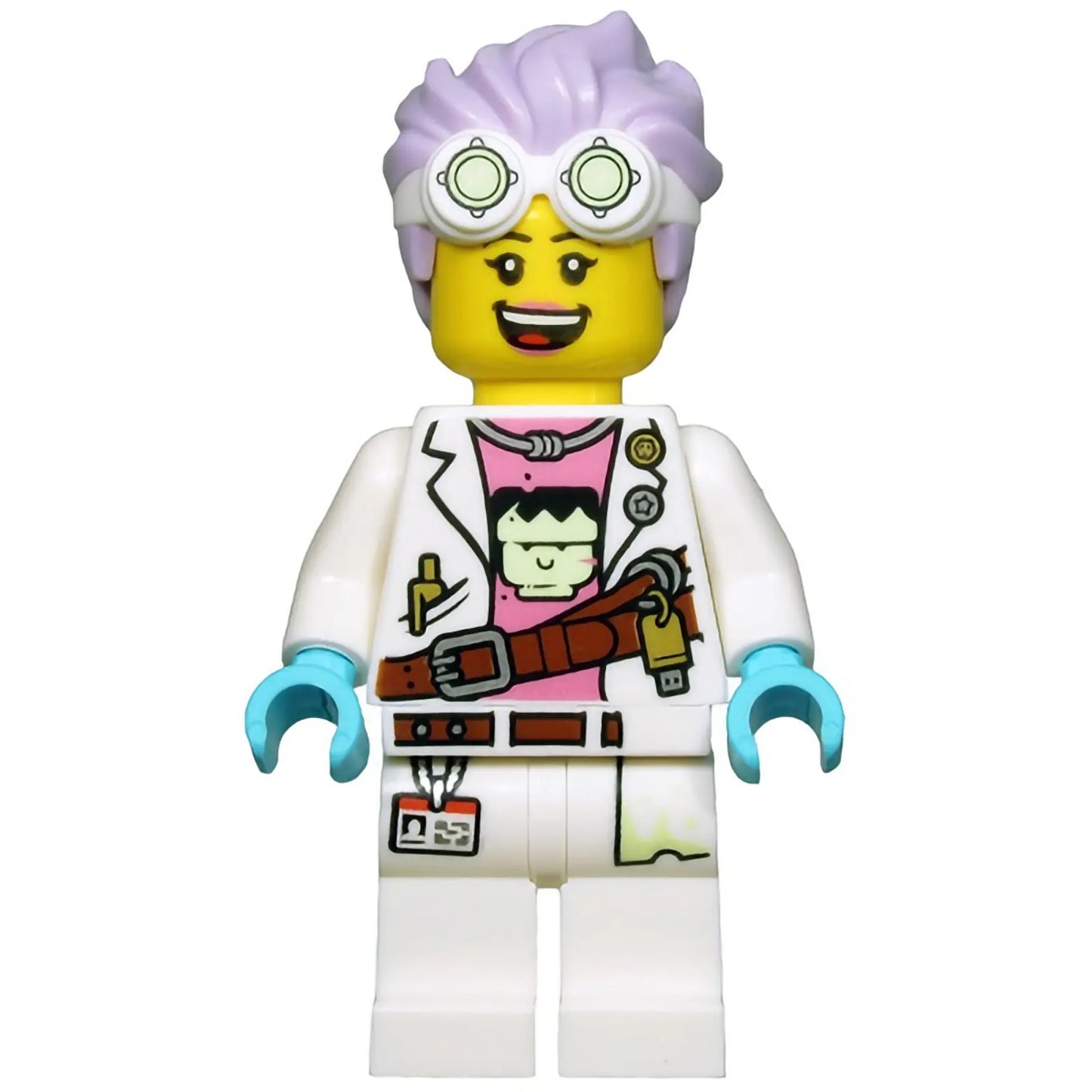 Minifigur hs036 - JB Watt - Lächeln mit offenem Mund / Angst