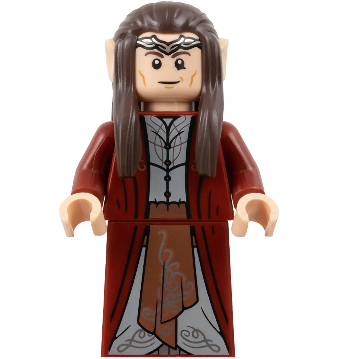 Minifig lor128 - Elrond - Dark Red Robe