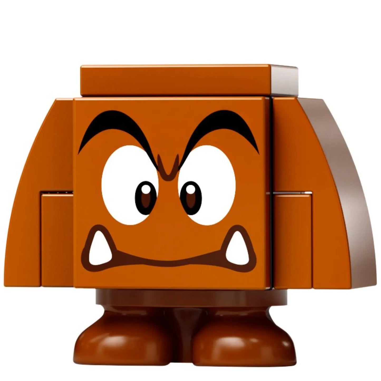 Minifig mar0034 - Goomba - Neutral, Black Interior Pieces