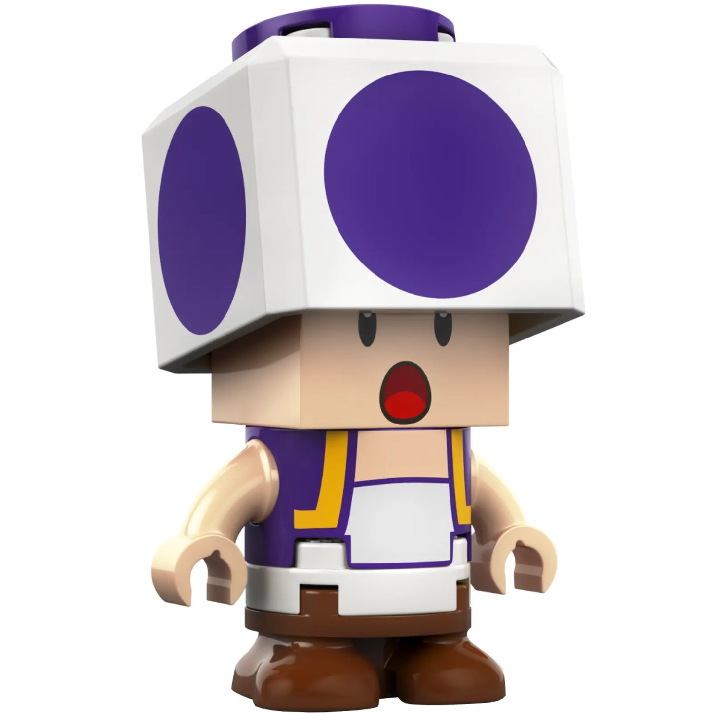 Minifig mar0162 - Purple Toad - Surprised