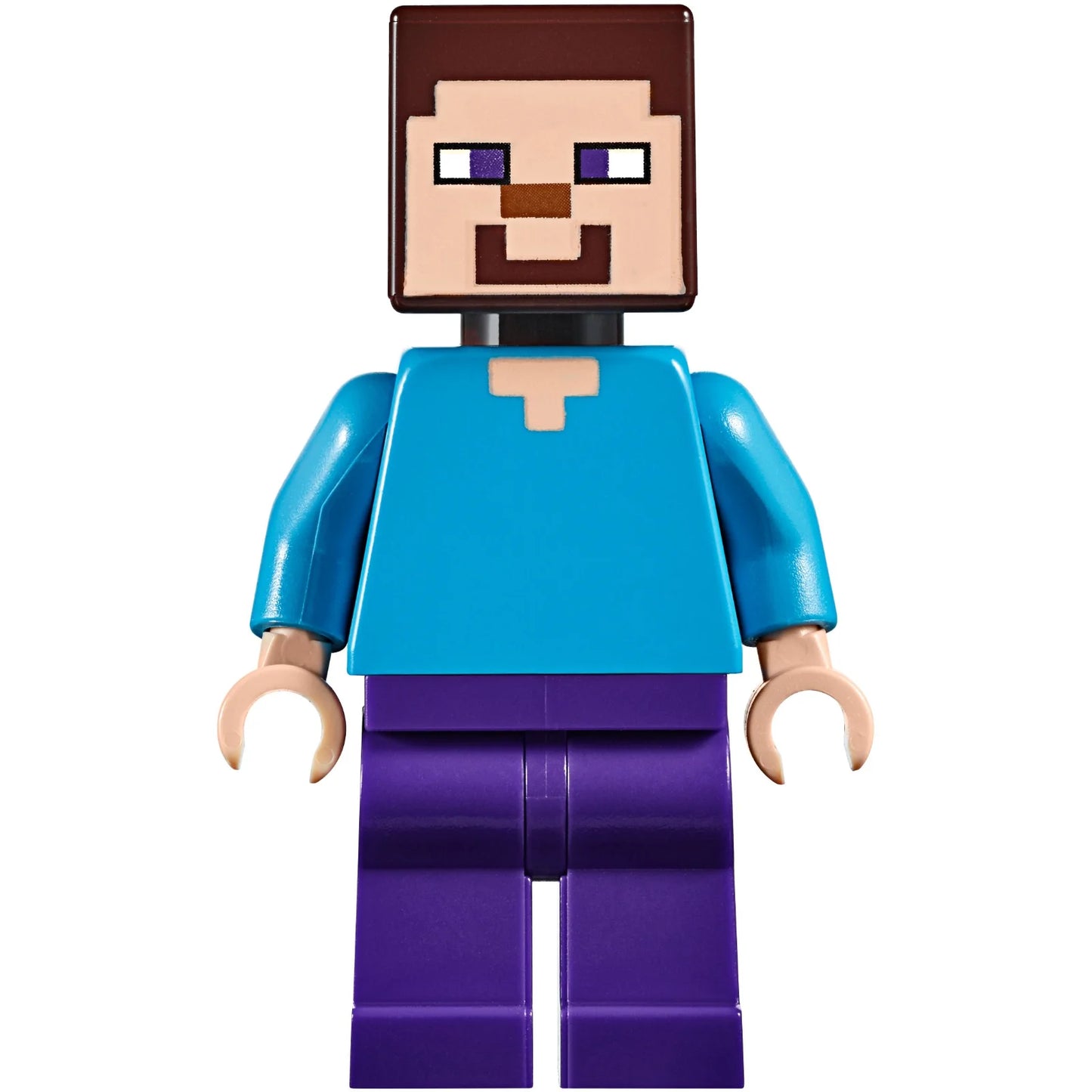 Minifig min009 - Steve - Dark Purple Legs