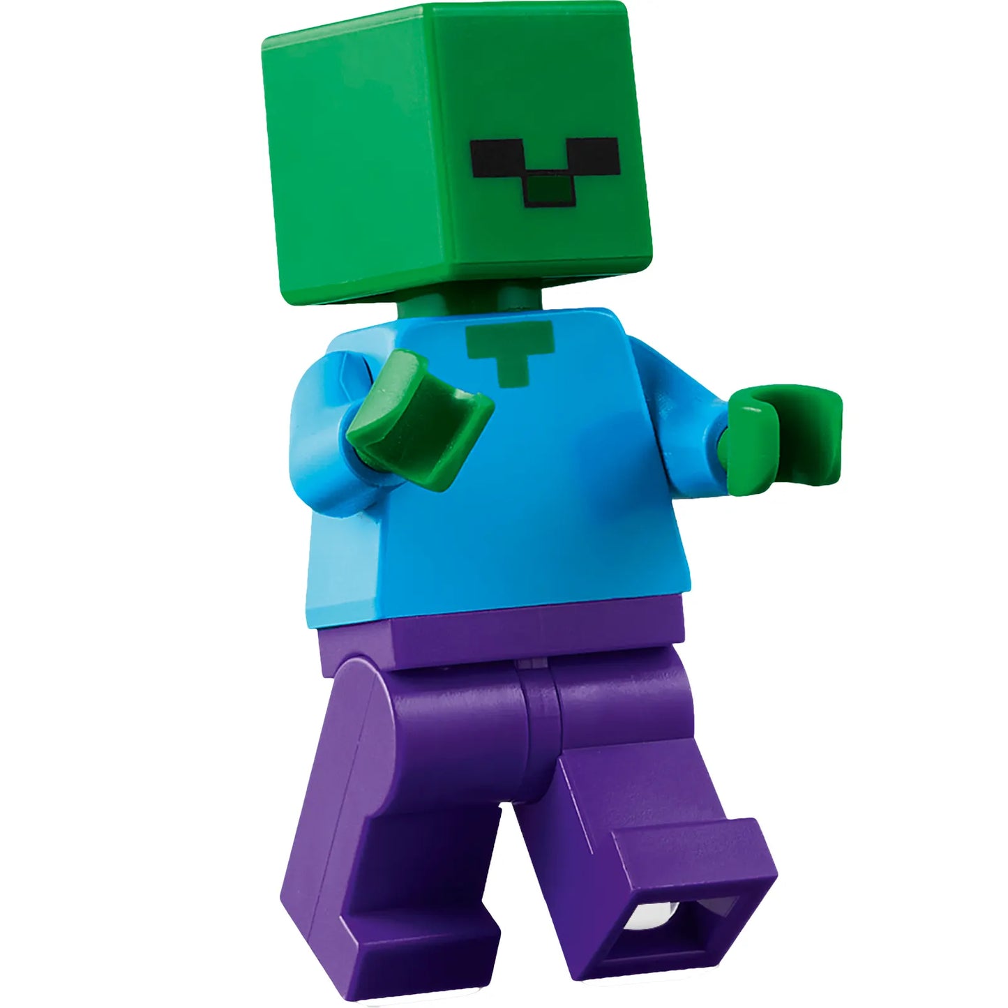 Minifig min010 - Zombie - Dark Purple Legs