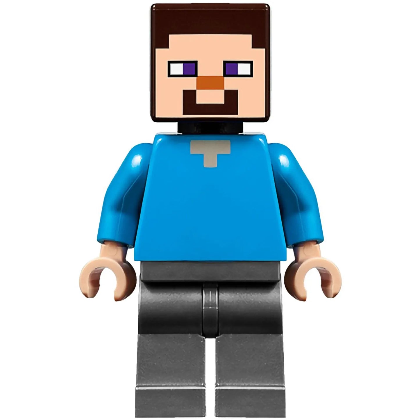Minifig min048 - Steve - Flat Silver Legs