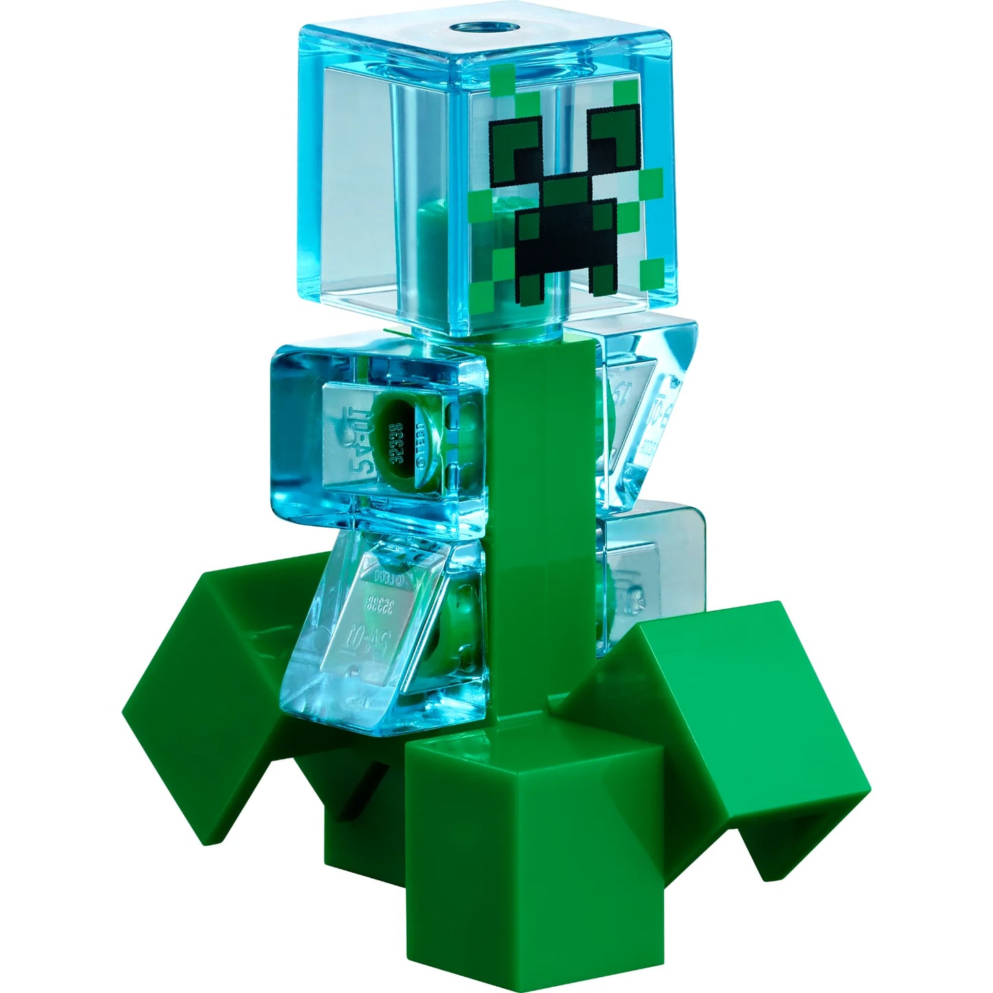 Minifig min052 - Creeper, Charged Creeper