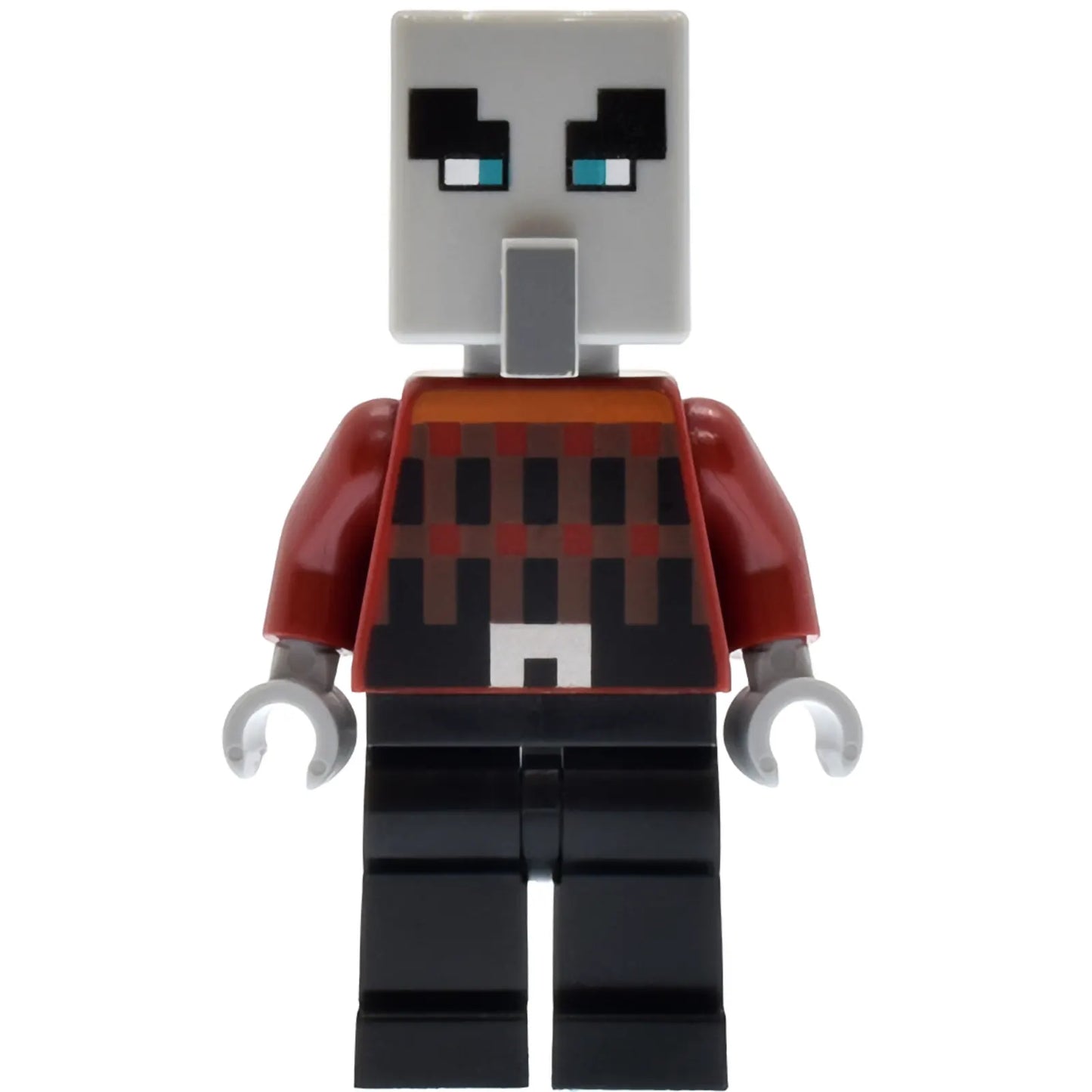 Minifig min195 - Illager (Pillager) - Narrow Eyes (21267)