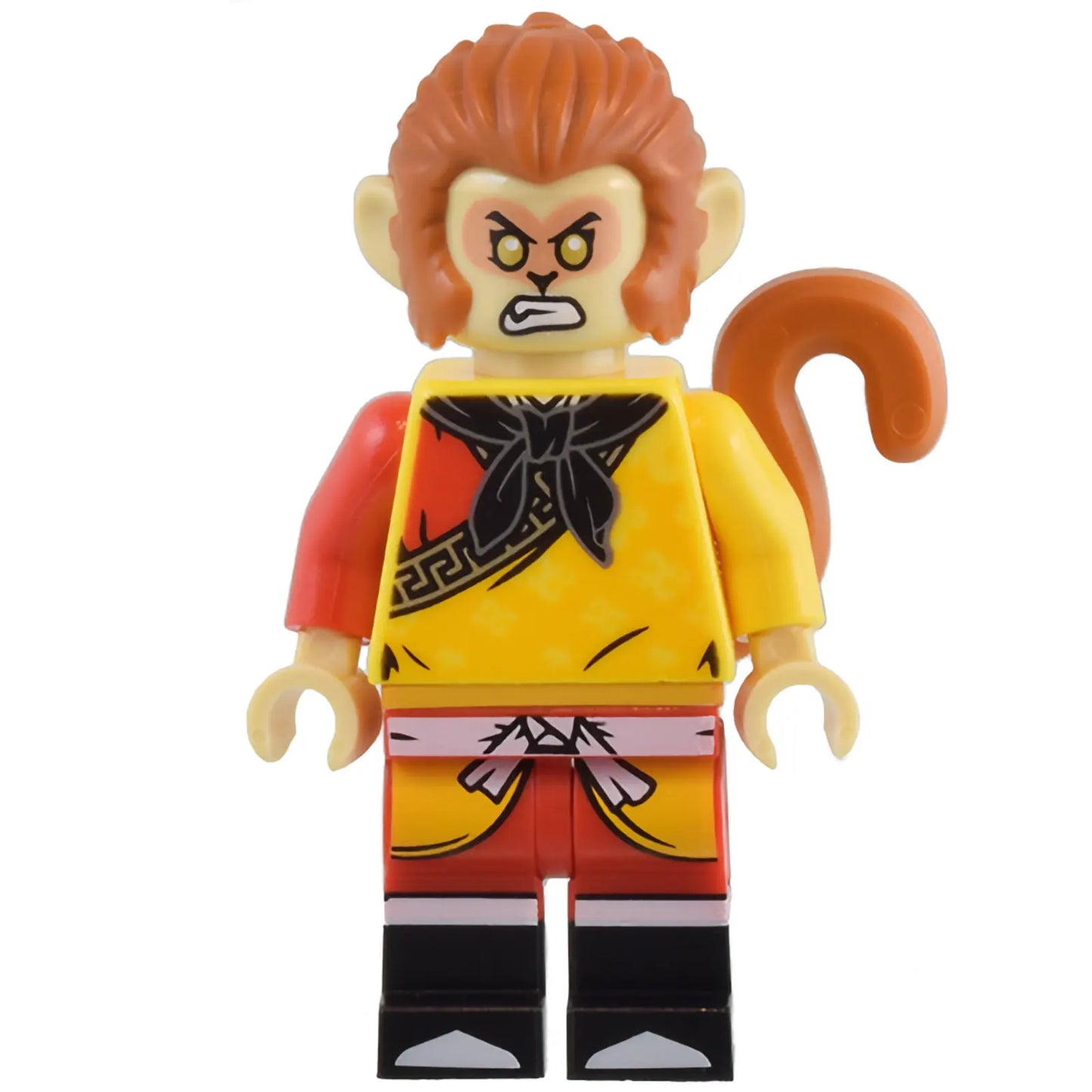 Minifig mk126 - Monkey King - Yellow Robe, Black Bandana