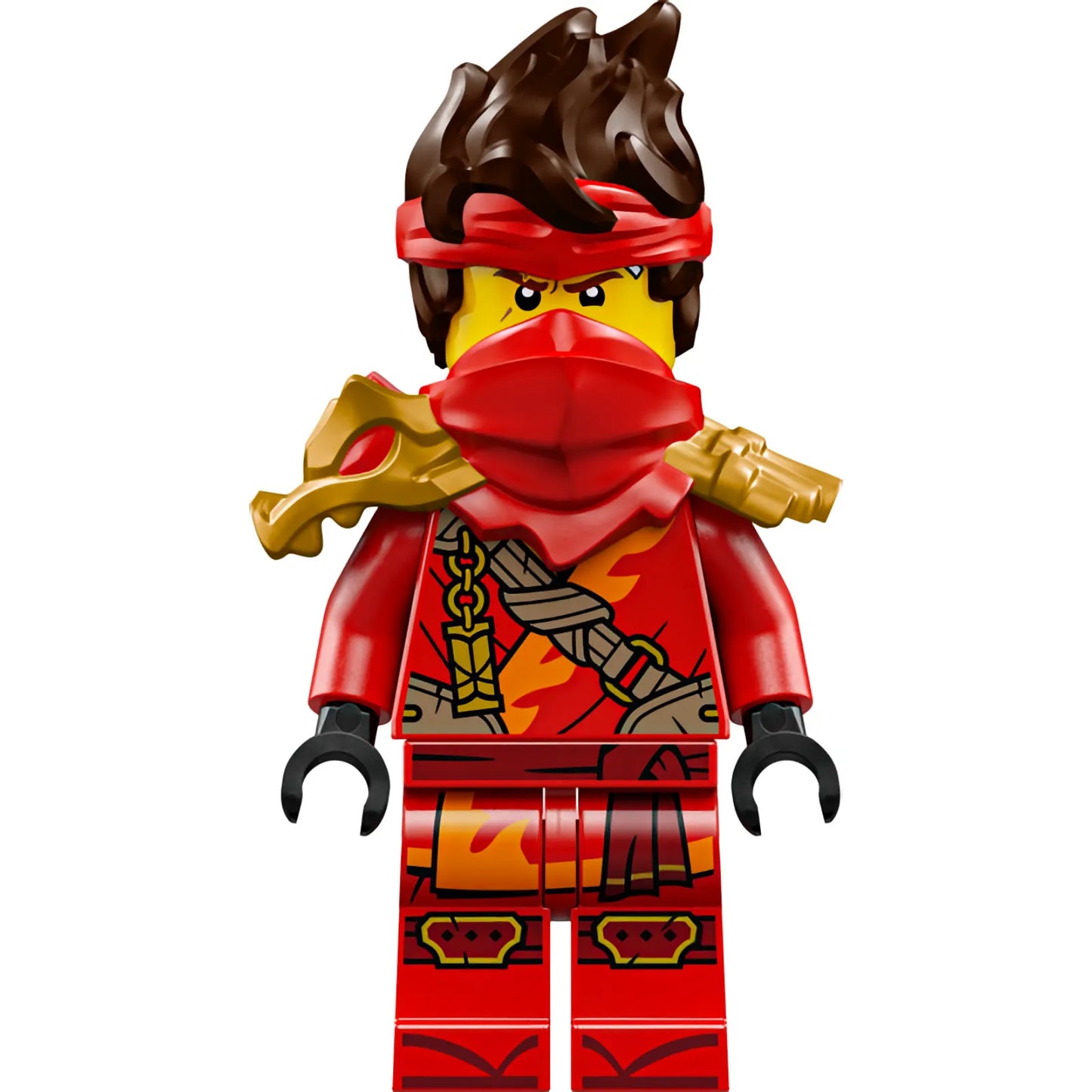 Minifig njo0967 - Kai - Dragons Rising, Tunic with Strap and Charm, Dragon Shoulder Armor