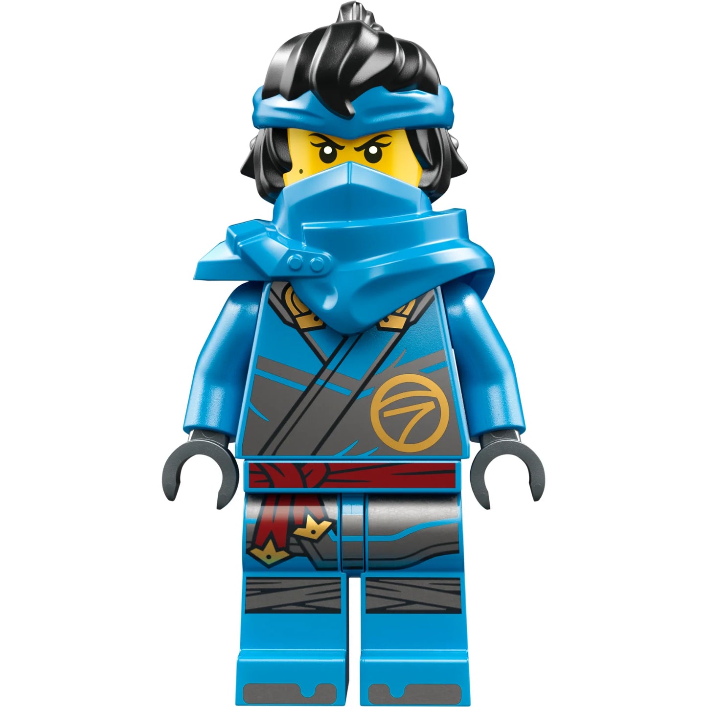 Minifig njo881 - Nya - Dragons Rising, Hair, Shoulder Pads