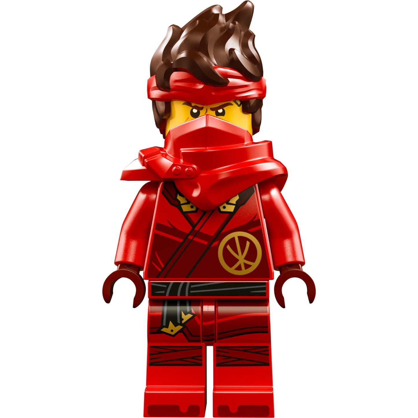 Minifig njo882 - Kai - Dragons Rising, Hair, Shoulder Pads