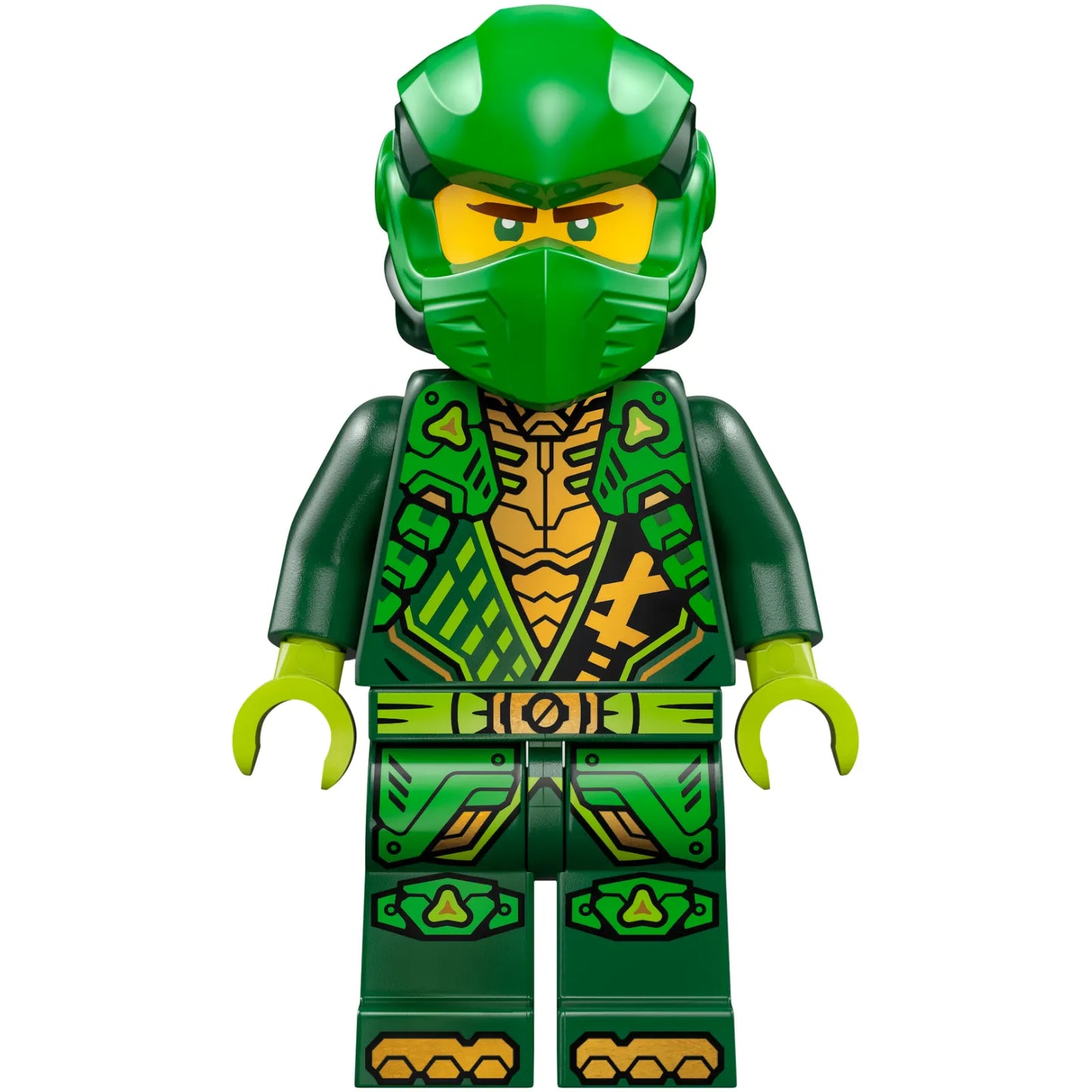 Minifig njo928 - Lloyd - Dragons Rising, Tunic with Shoulder Armor, Head Wrap