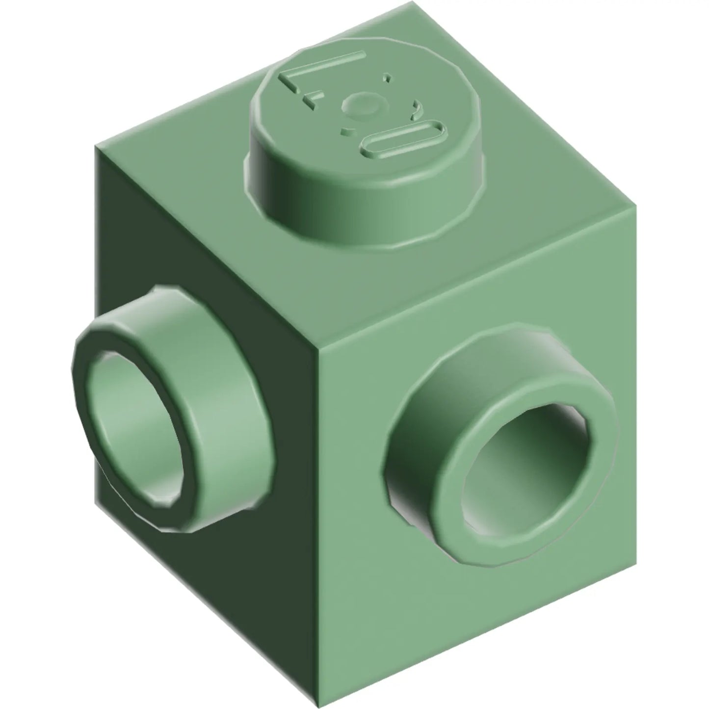 Part 26604 - Brick, Modified 1 x 1 with Studs on 2 Sides, Adjacent