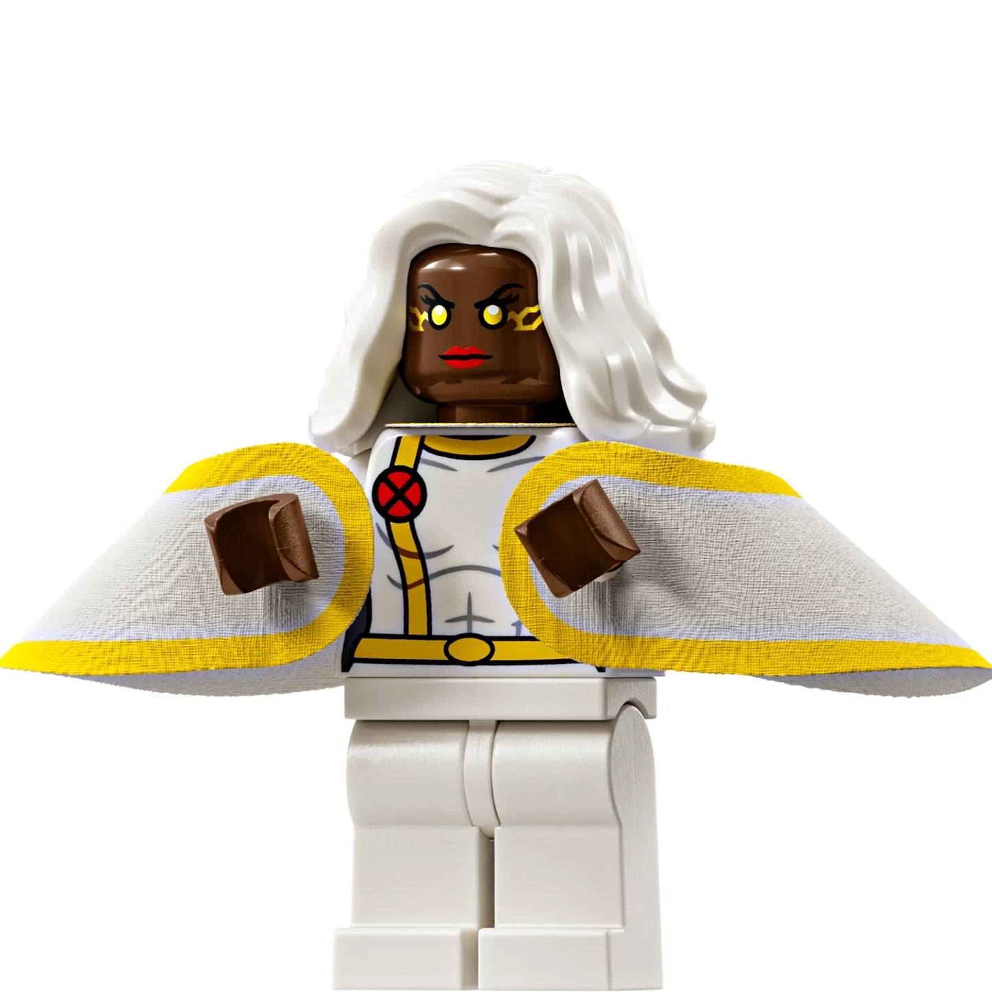 Minifig sh0993 - Storm - White Suit, Long Hair