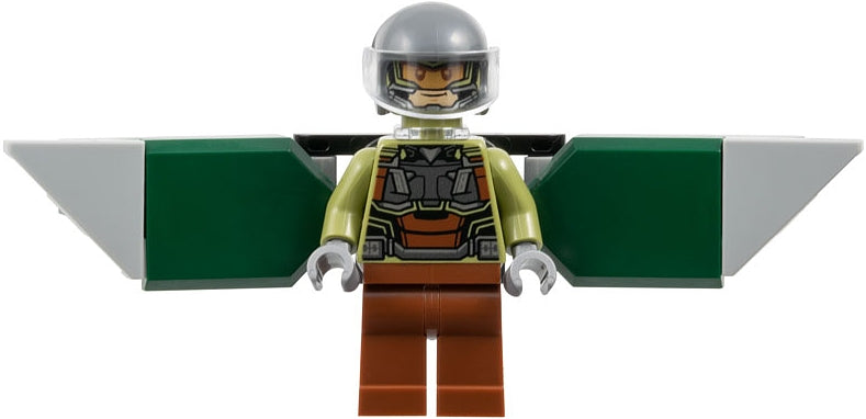 Minifig sh1000 - Falcon (Joaquín Torres) - Backpack and Wings without Stickers