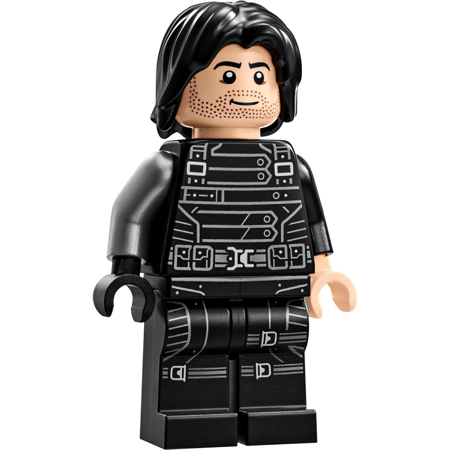 Minifig sh1016 - Winter Soldier - Black Hair