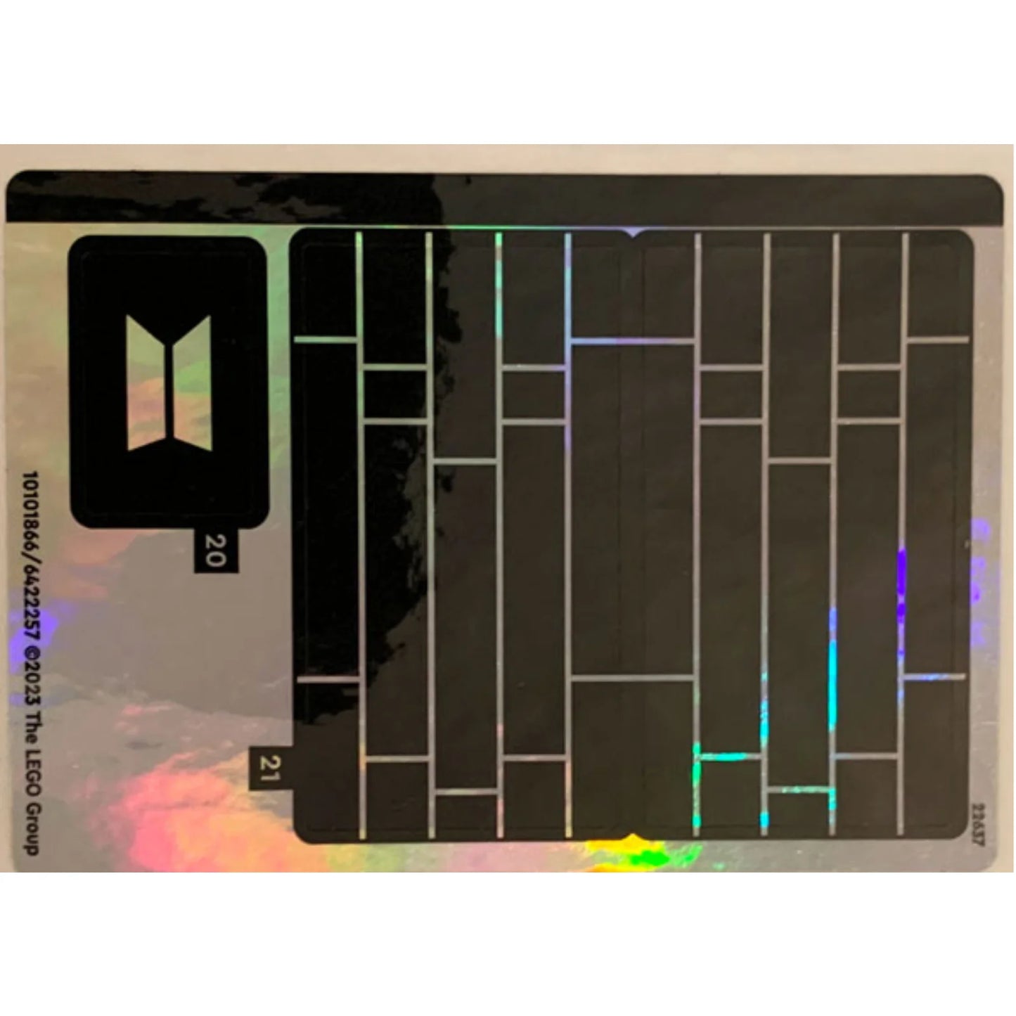 Part 21339stk03 - Sticker Sheet for Set 21339, Sheet 3, Iridescent Mirrored - (10101866/6422257)