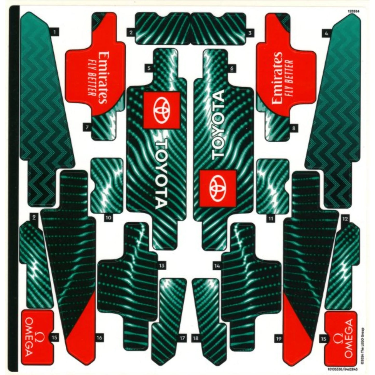 Part 42174stk01 - Sticker Sheet for Set 42174 - (10105330/6462843)