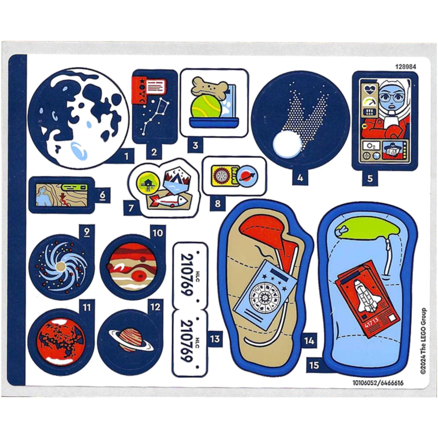 Part 42603stk01 - Sticker Sheet for Set 42603 - (10106052/6466616)