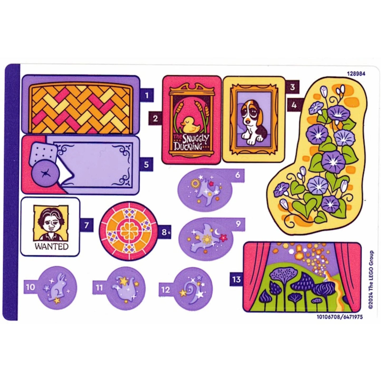 Part 43241stk01 - Sticker Sheet for Set 43241 - (10106708/6471975)