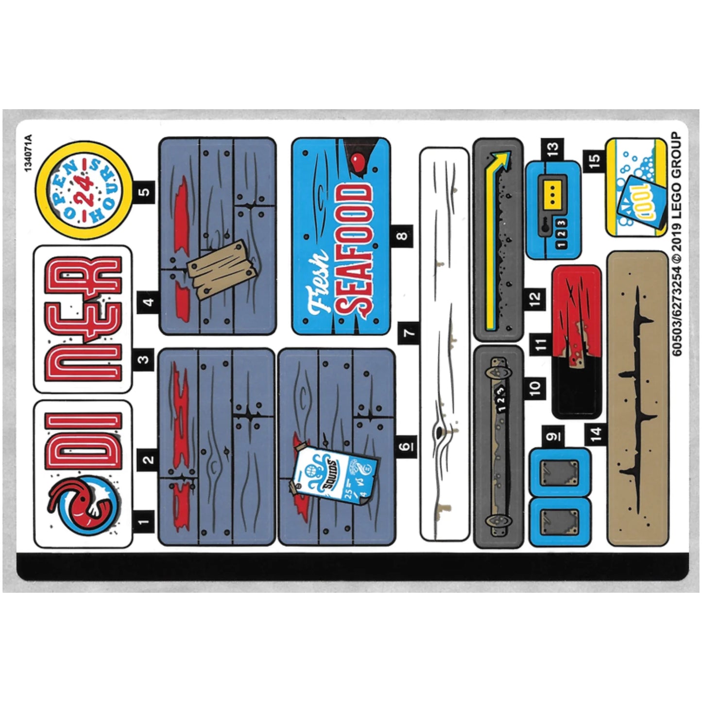 Part 70422stk01 - Sticker Sheet for Set 70422 - (60503/6273254)