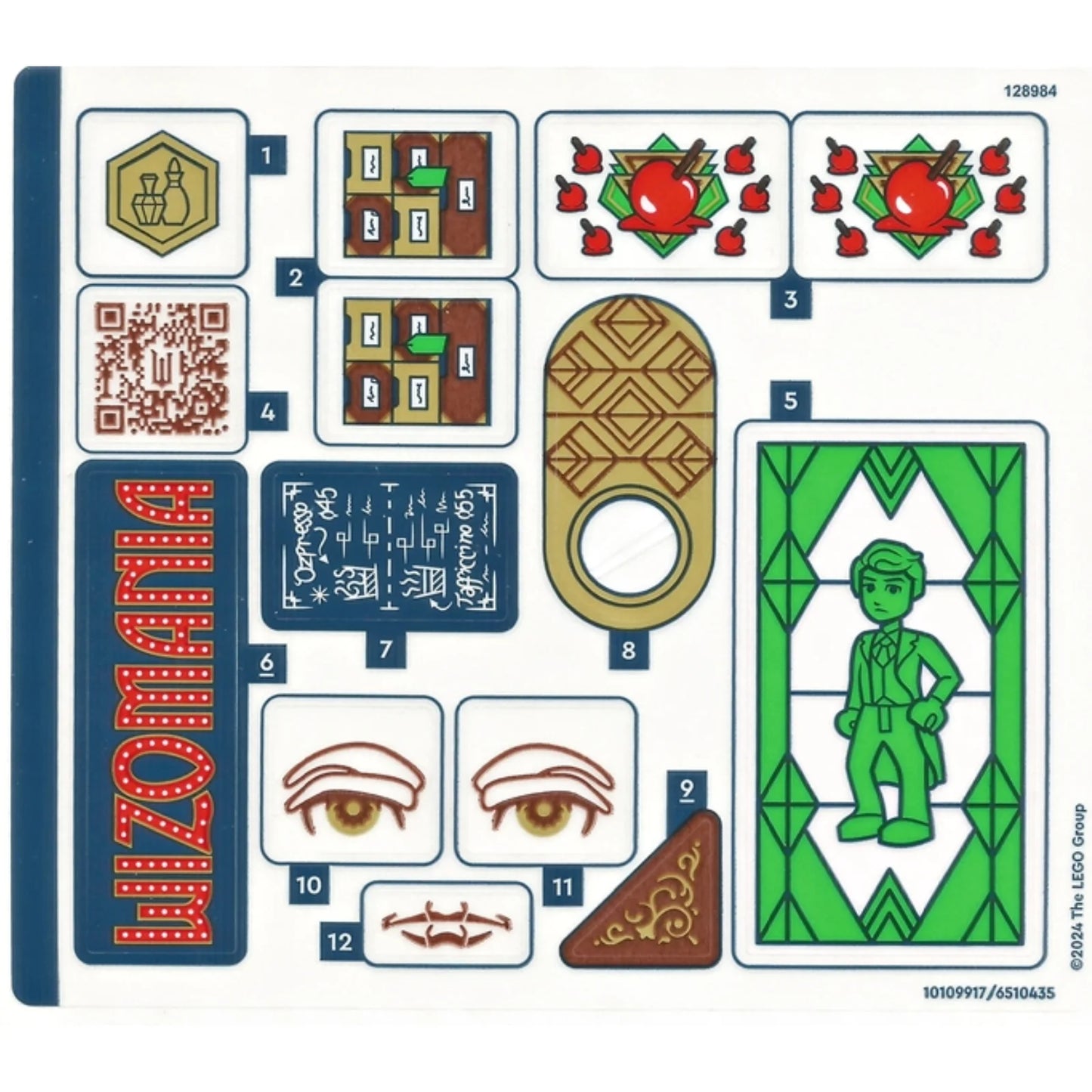 Part 75684stk01 - Sticker Sheet for Set 75684 - (10109917/6510435)