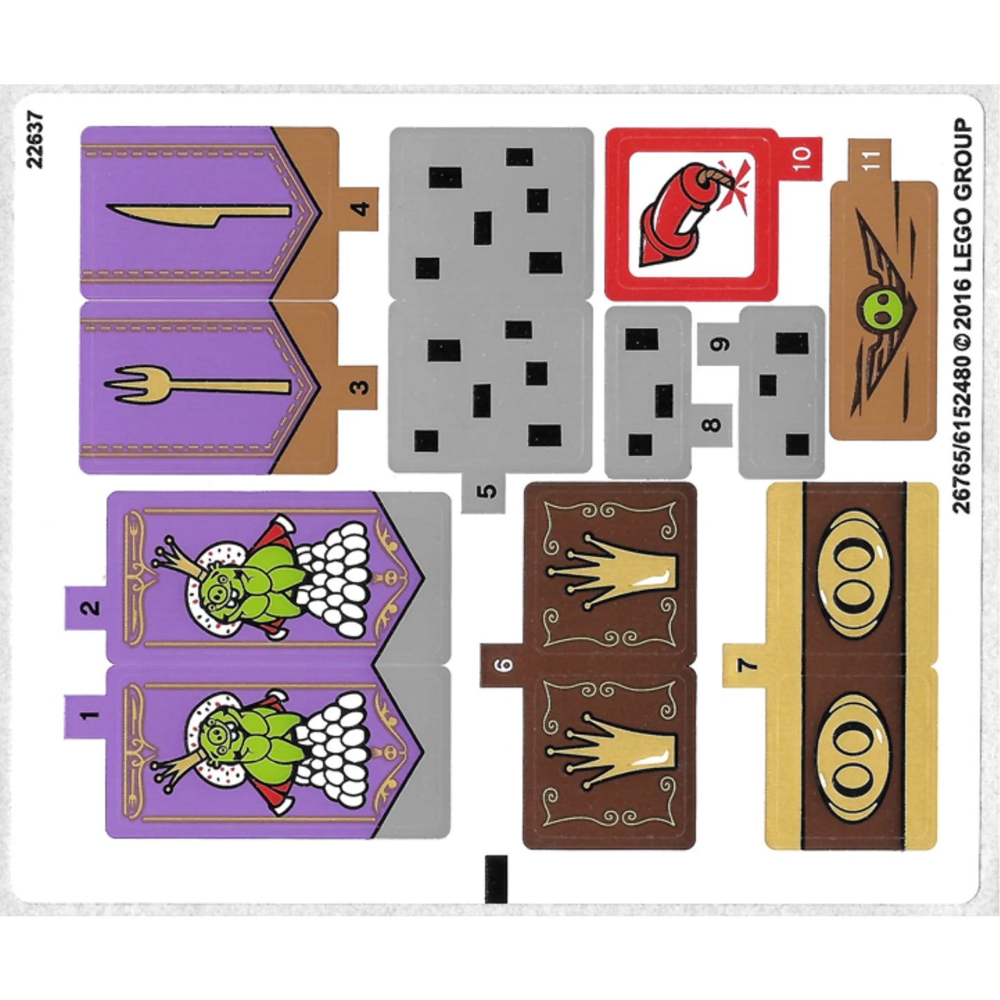 Part 75826stk01a - Sticker Sheet for Set 75826 - International Version - (26765/6152480)