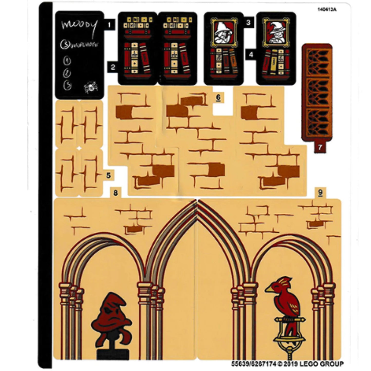 Part 75948stk01 - Sticker Sheet for Set 75948, Sheet 1 - (55639/6267174)