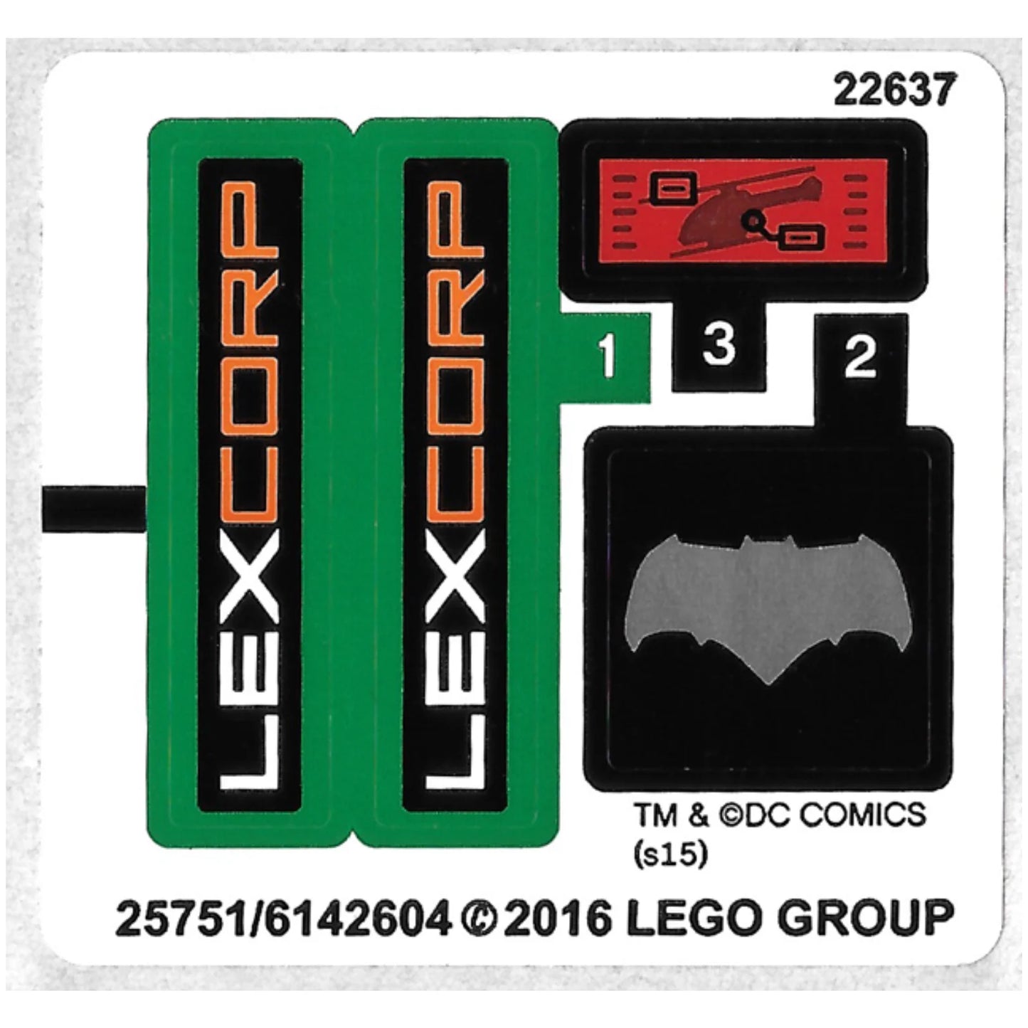 Part 76046stk01a - Sticker Sheet for Set 76046 - International Version - (25751/6142604)