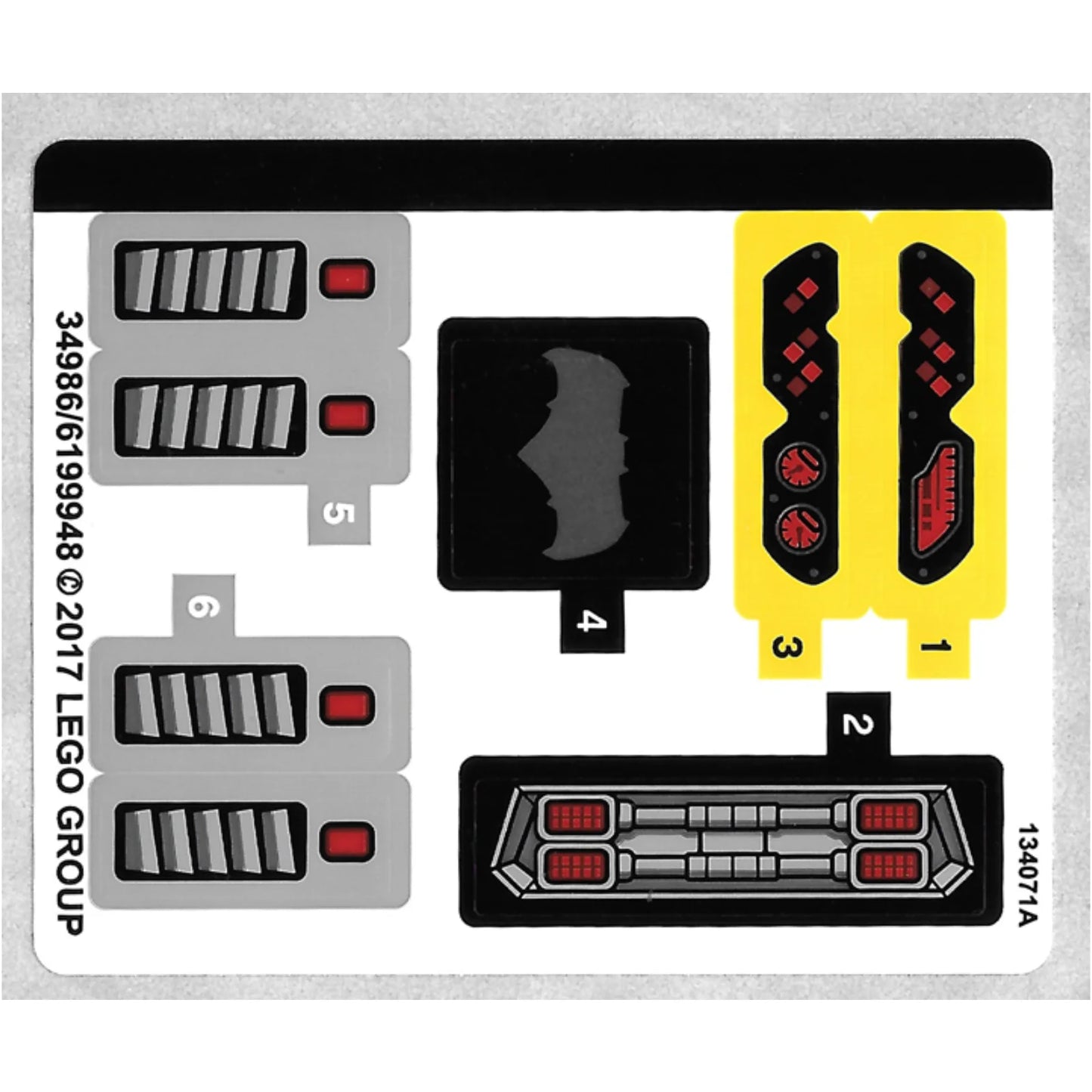 Part 76086stk01 - Sticker Sheet for Set 76086 - (34986/6199948)