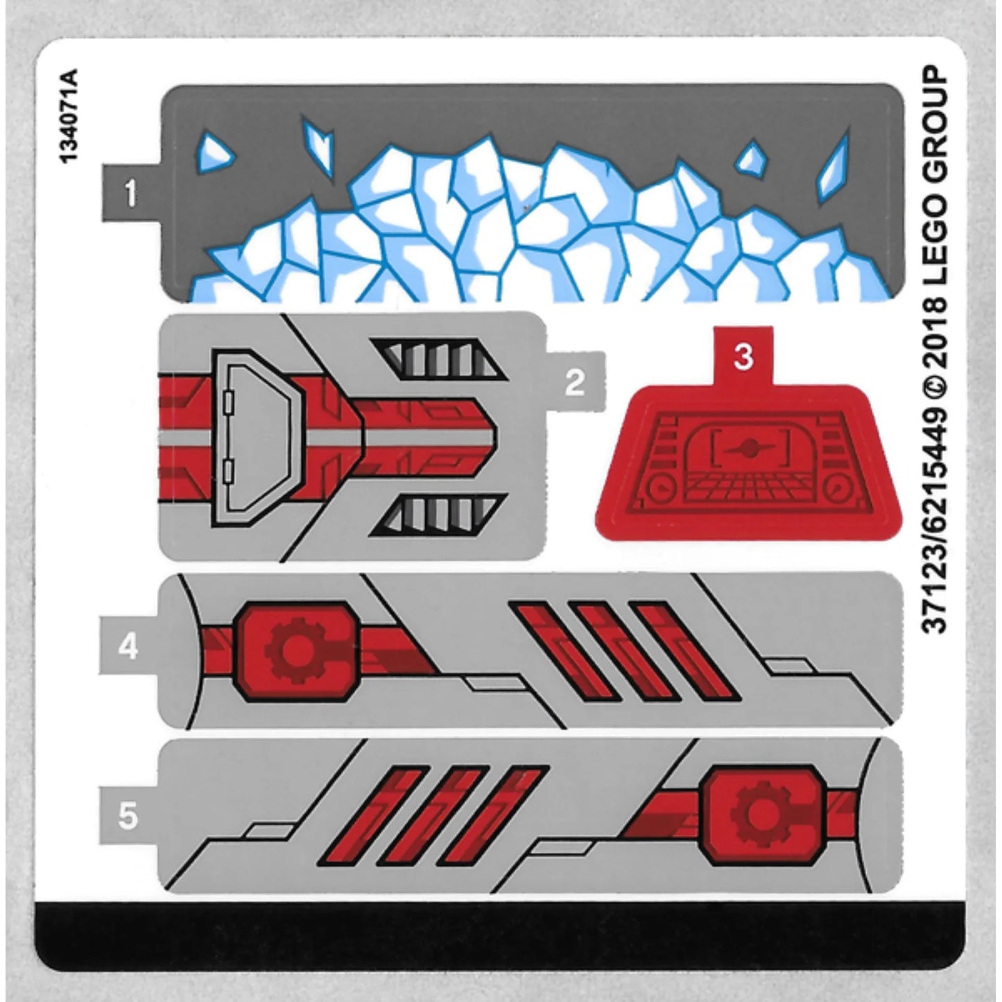 Part 76098stk01 - Sticker Sheet for Set 76098 - (37123/6215449)