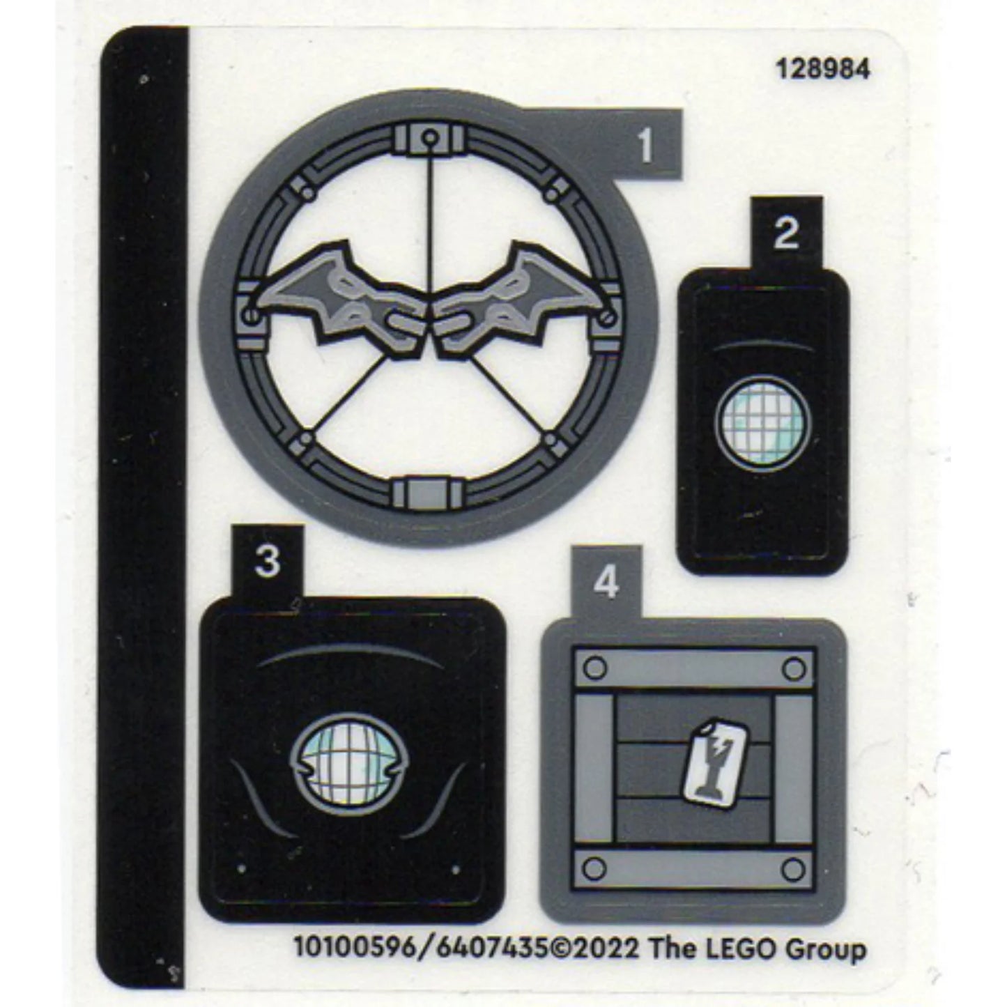 Part 76179stk01a - Sticker Sheet for Set 76179 - International Version - (10100596/6407435)