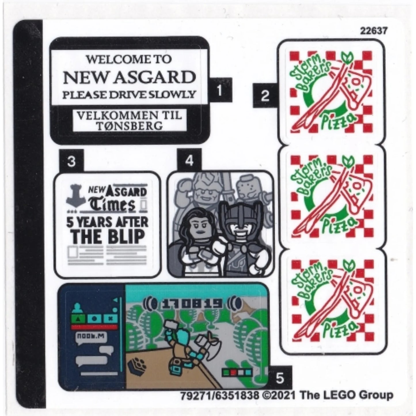 Part 76200stk01 - Sticker Sheet for Set 76200 - (79271/6351838)