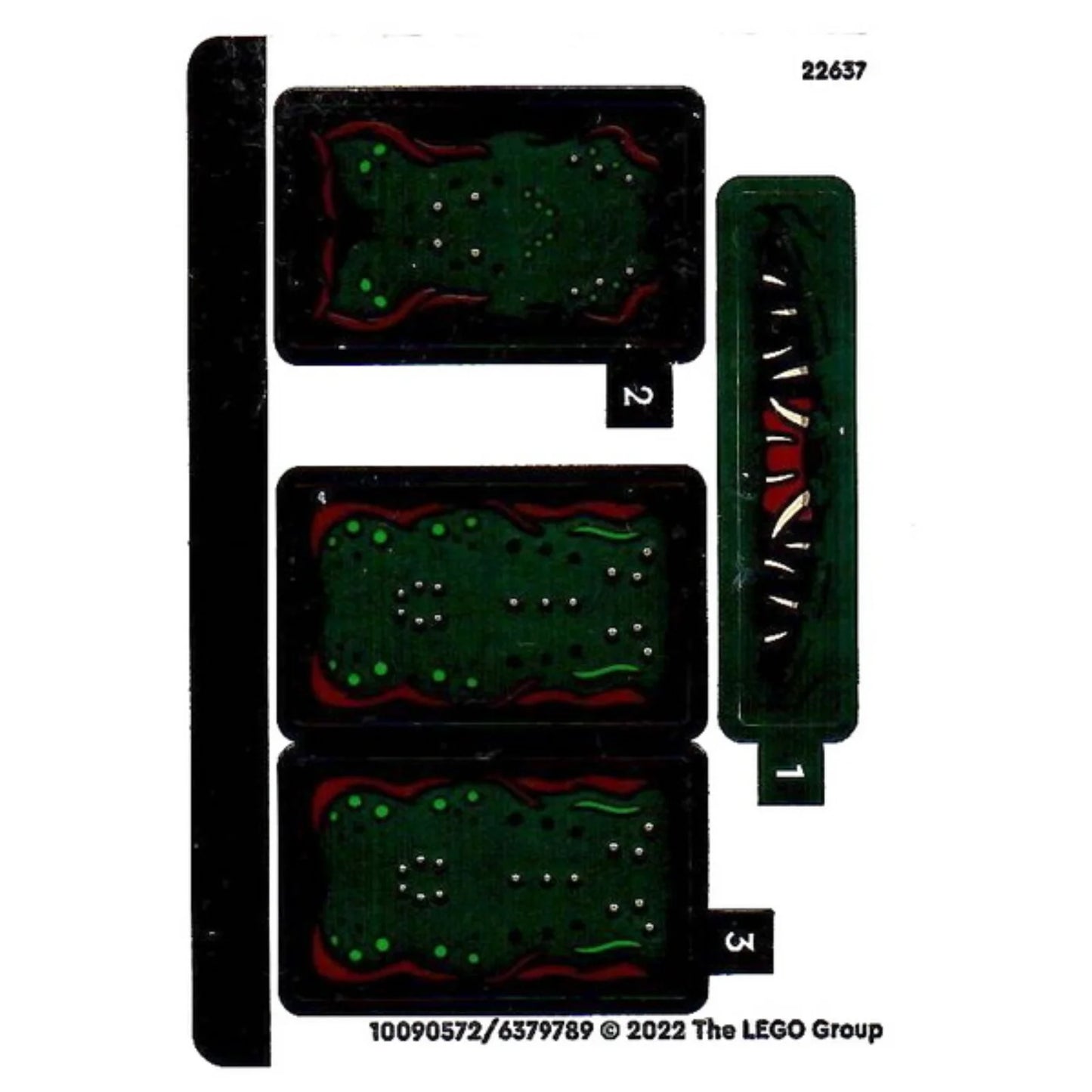 Part 76207stk01 - Sticker Sheet for Set 76207 - (10090572/6379789)