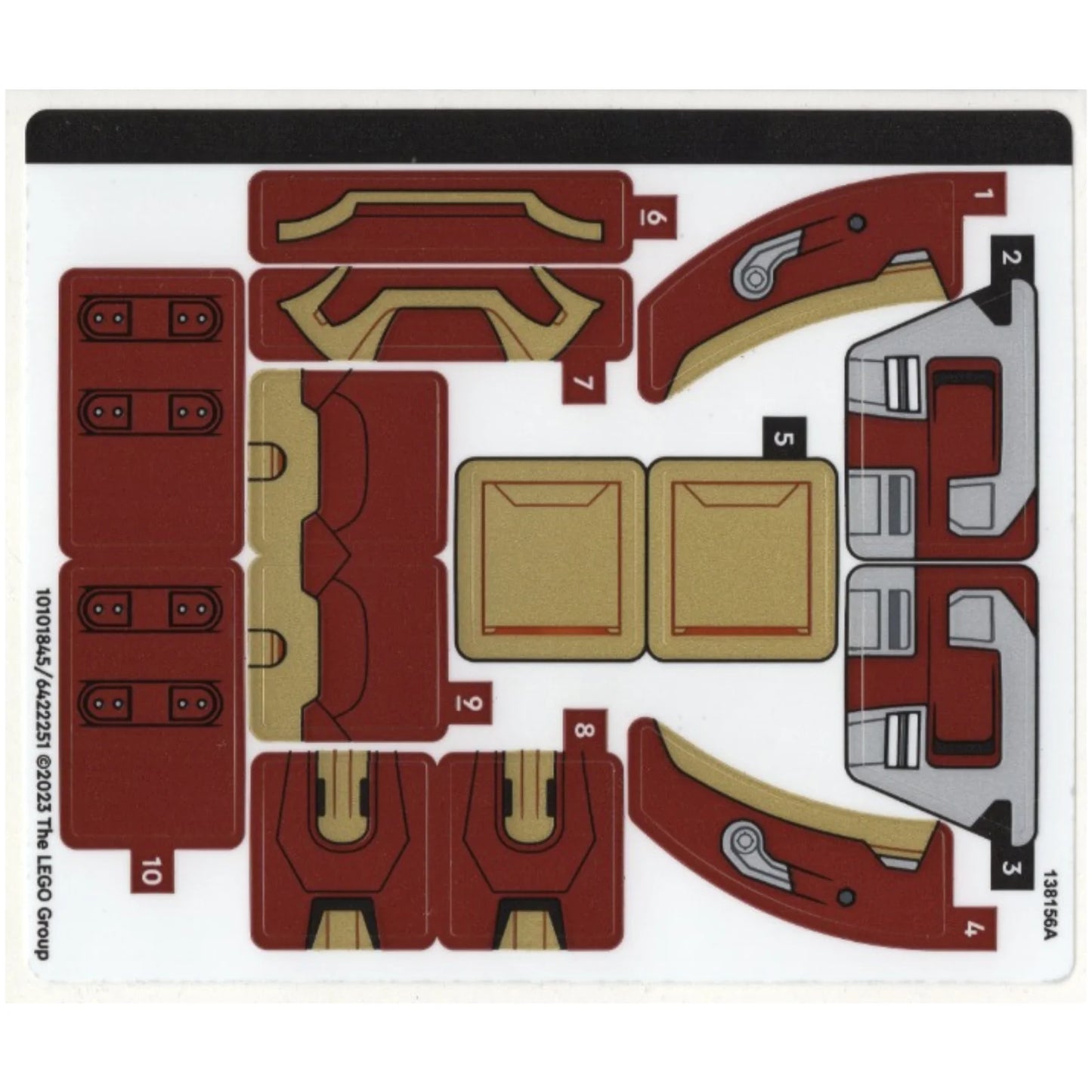 Part 76247stk01 - Sticker Sheet for Set 76247 - (10101845/6422251)